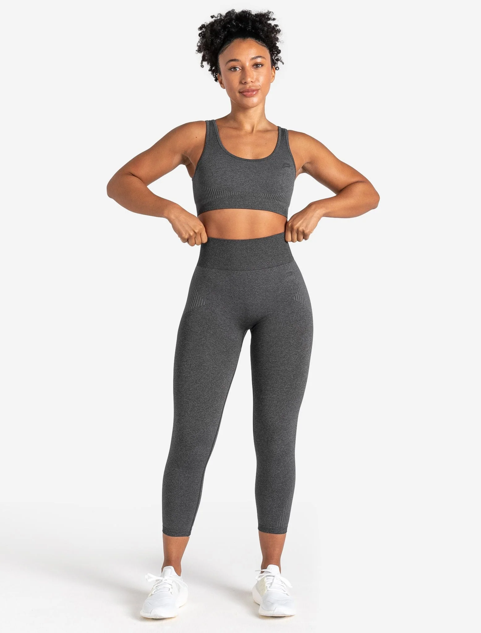 ADAPT 2.0 Seamless 7/8 Leggings - Charcoal - Image 6