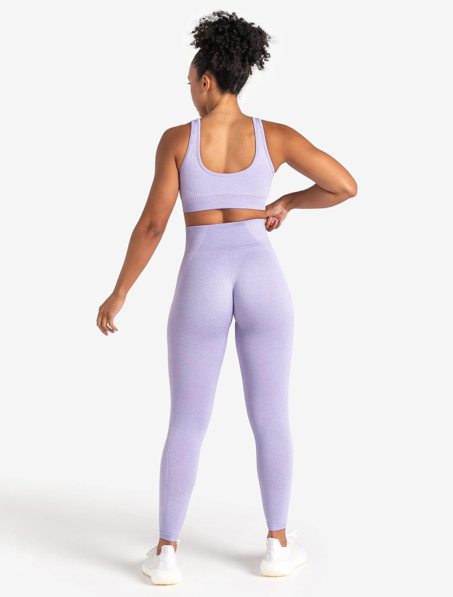 ADAPT 2.0 Seamless Leggings - Lilac - Image 9