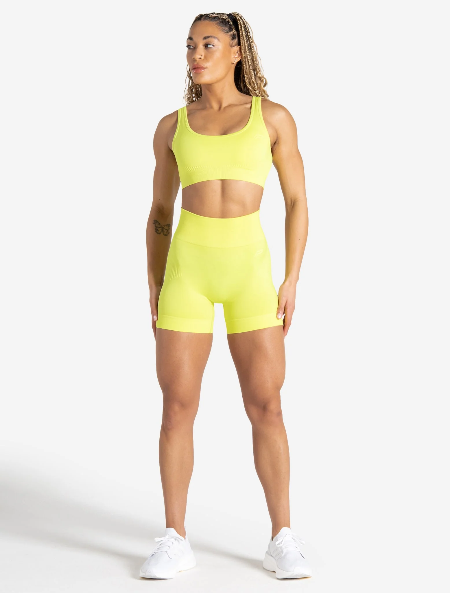 ADAPT 2.0 Seamless Shorts - Volt Yellow - Image 3