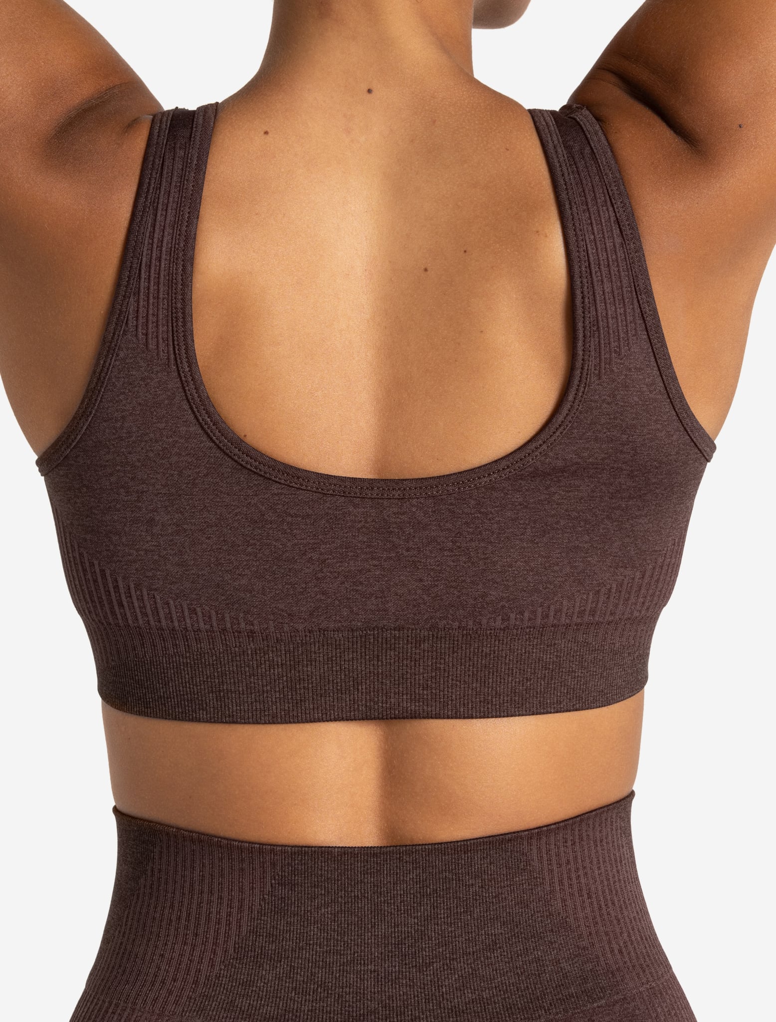 ADAPT 2.0 Seamless Sports Bra - Cherry Brown - Image 3