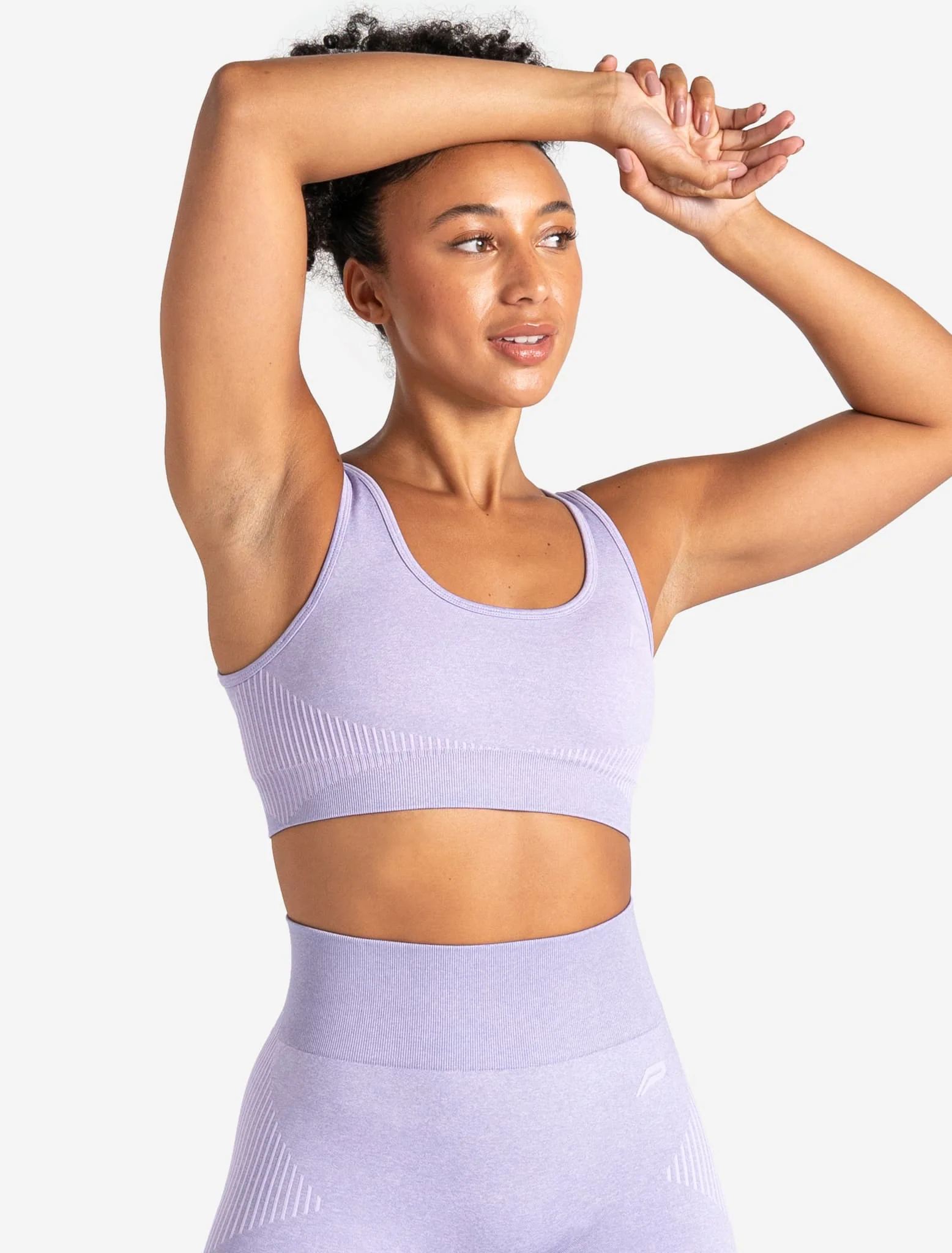 ADAPT 2.0 Seamless Sports Bra - Lilac - Image 5