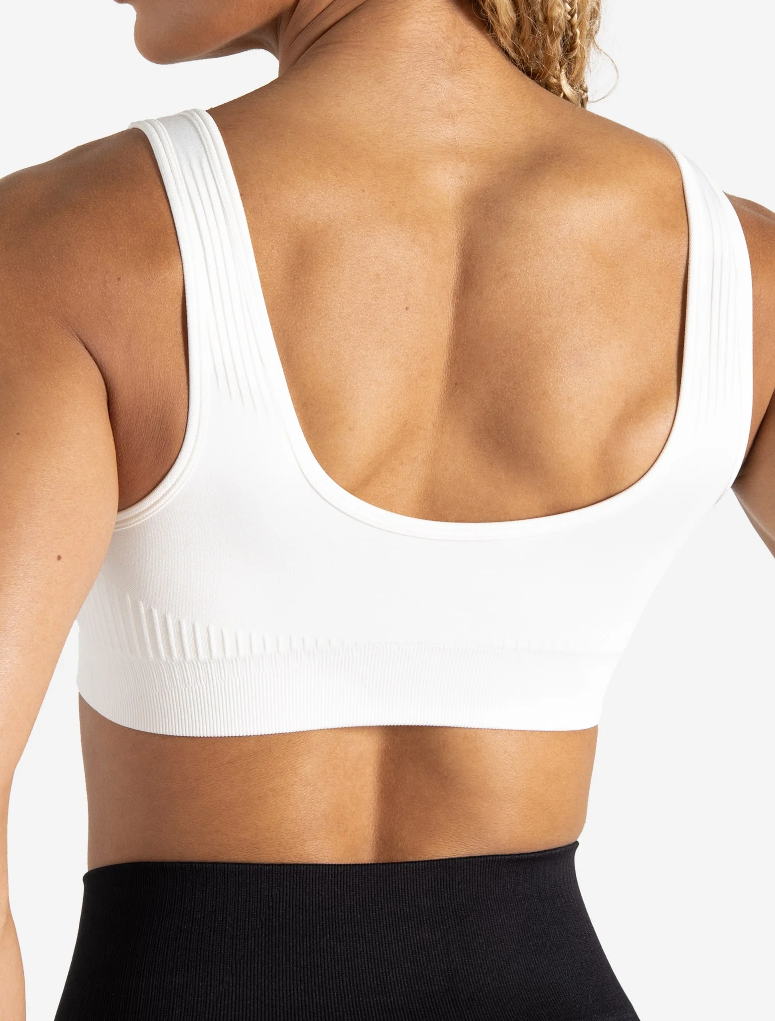 ADAPT 2.0 Seamless Sports Bra - White - Image 4
