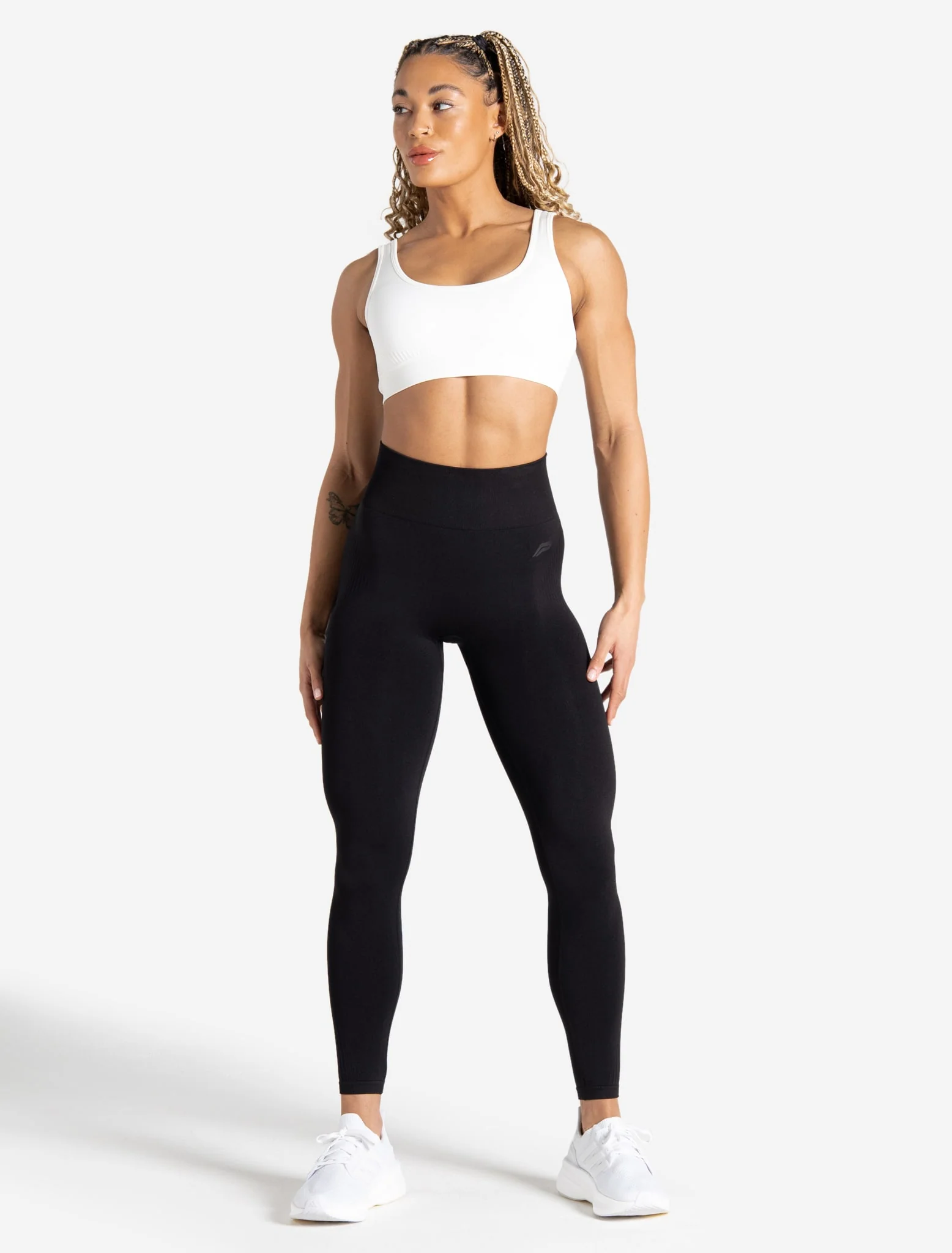 ADAPT 2.0 Seamless Sports Bra - White - Image 5
