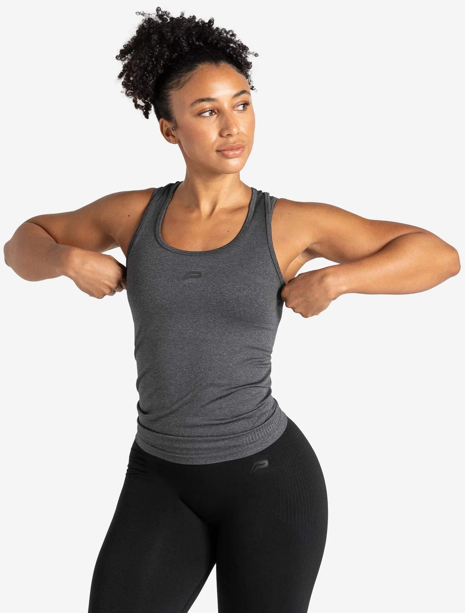 ADAPT 2.0 Seamless Vest - Charcoal - Image 6