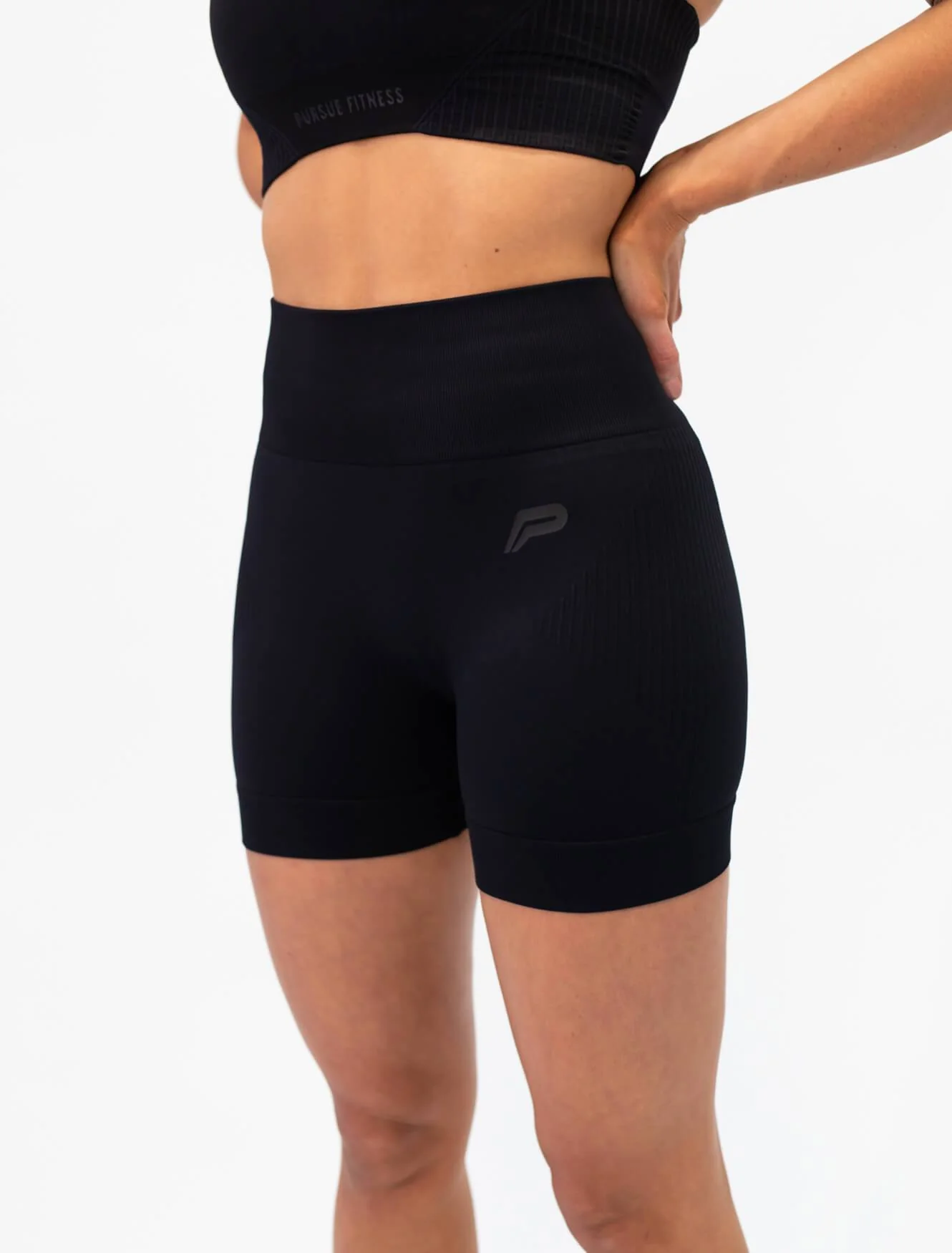 ADAPT Seamless Short Length Shorts - Blackout - Image 6