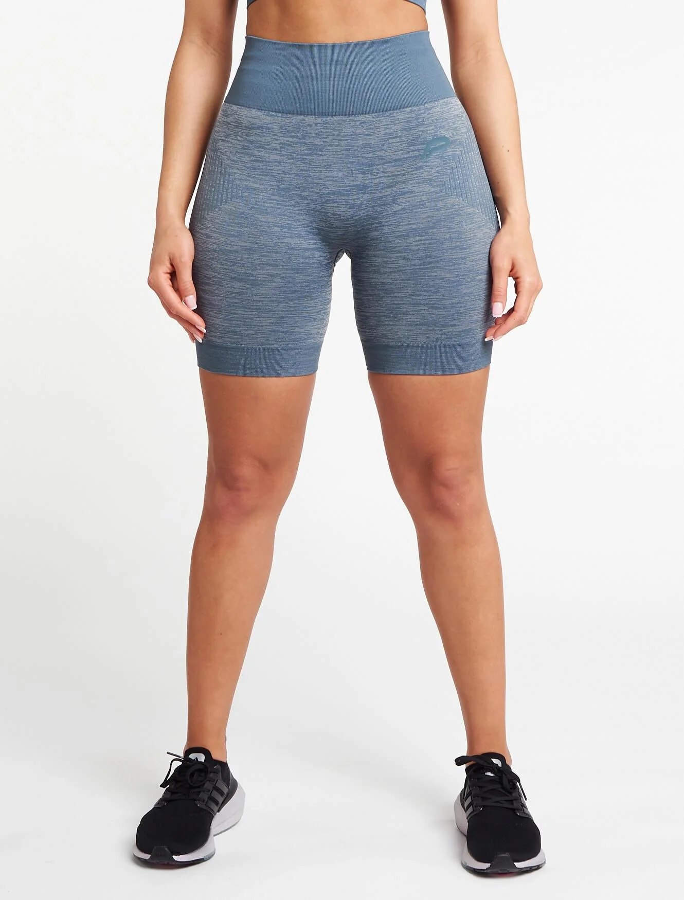 ADAPT Seamless Shorts - Slate Blue - Image 3