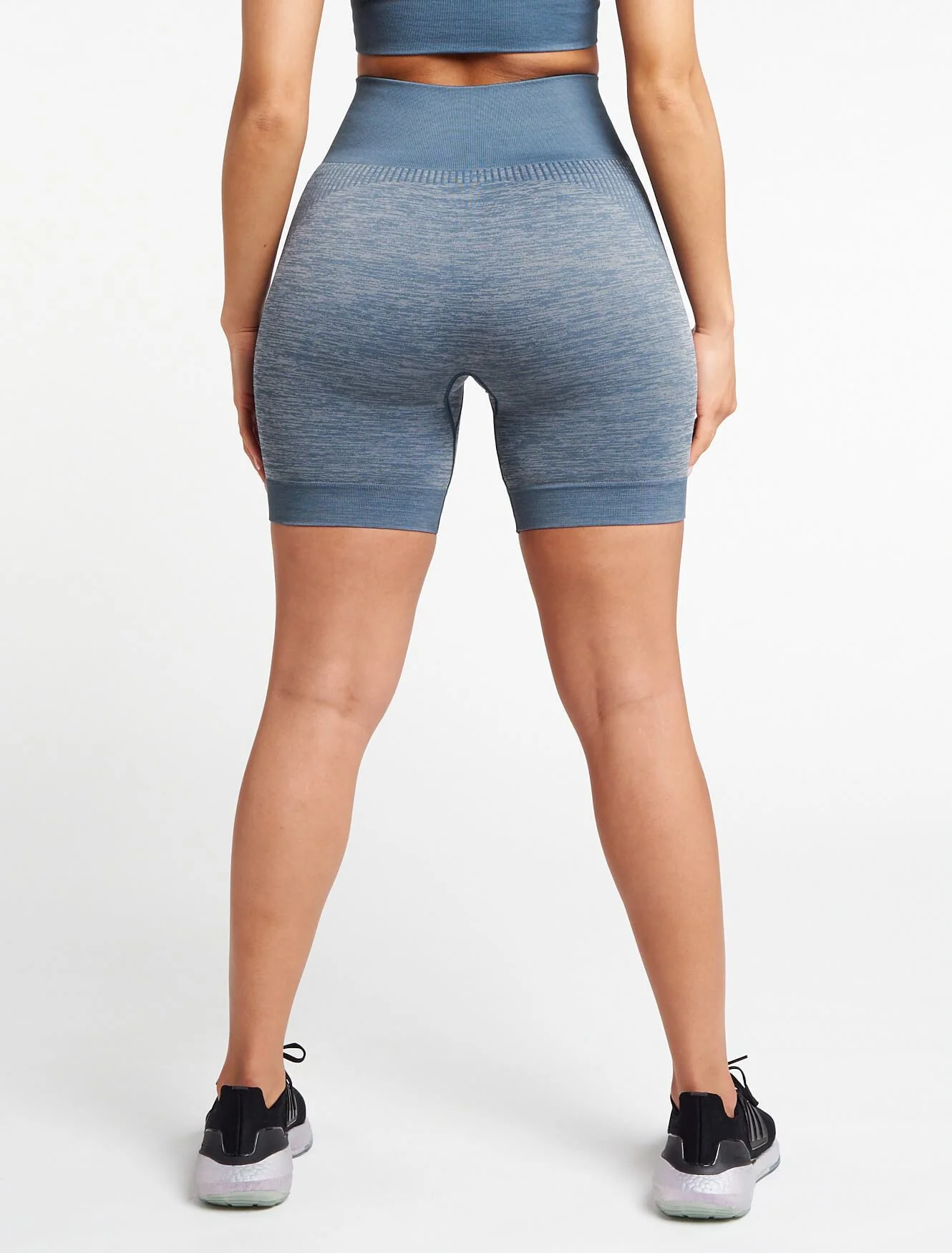 ADAPT Seamless Shorts - Slate Blue - Image 4