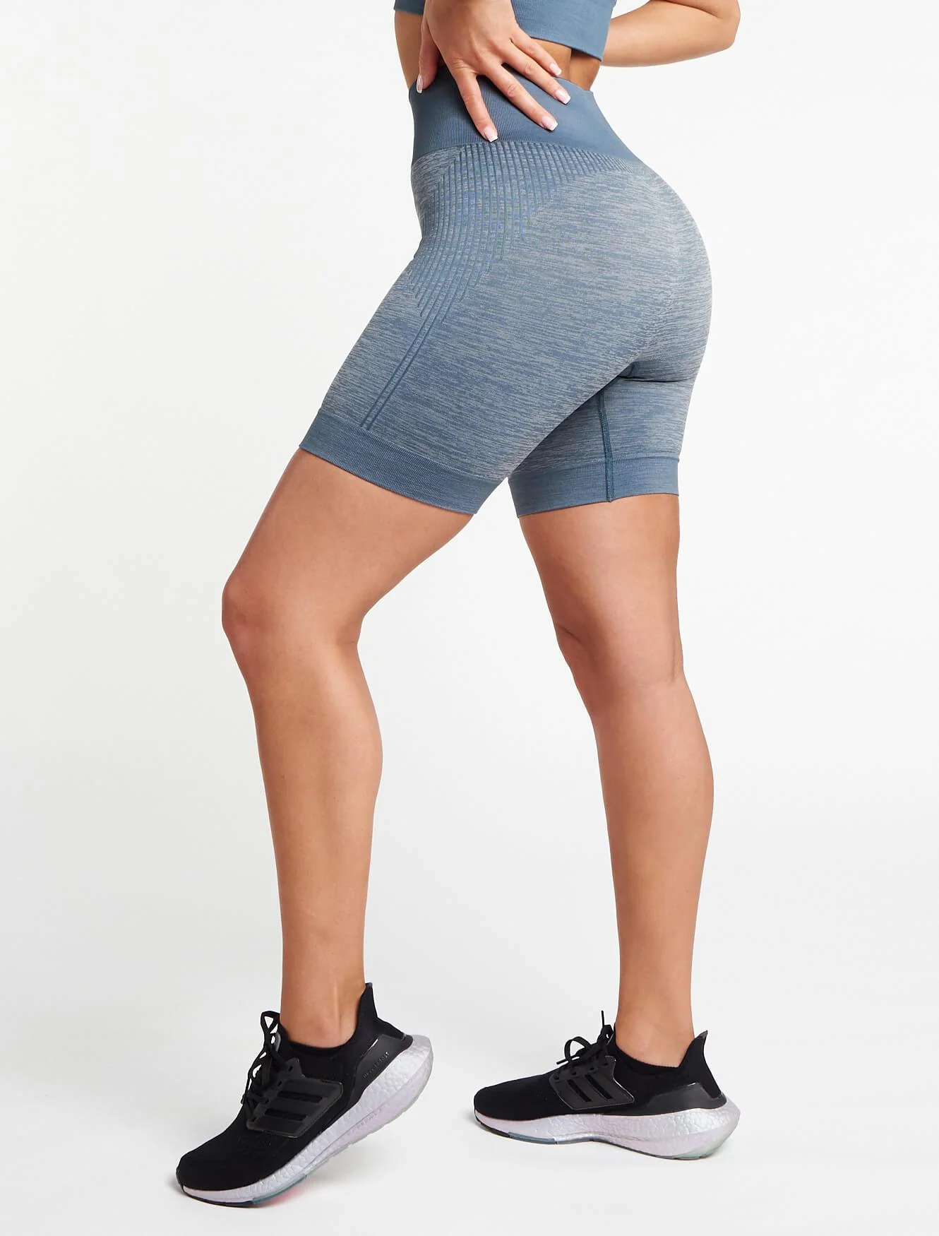 ADAPT Seamless Shorts - Slate Blue - Image 7
