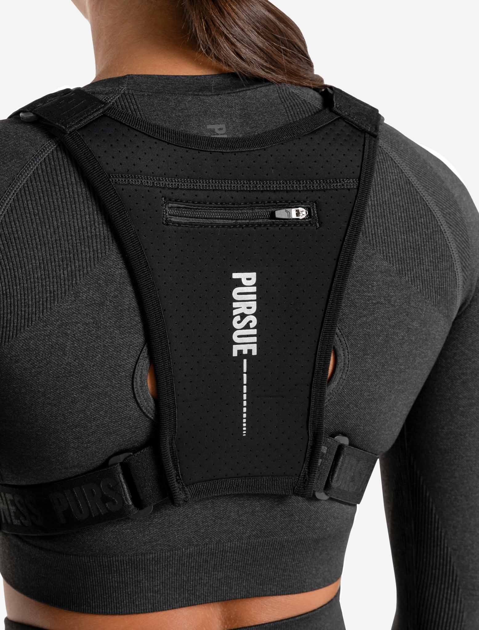 Adjustable Training Vest - Black - Image 6