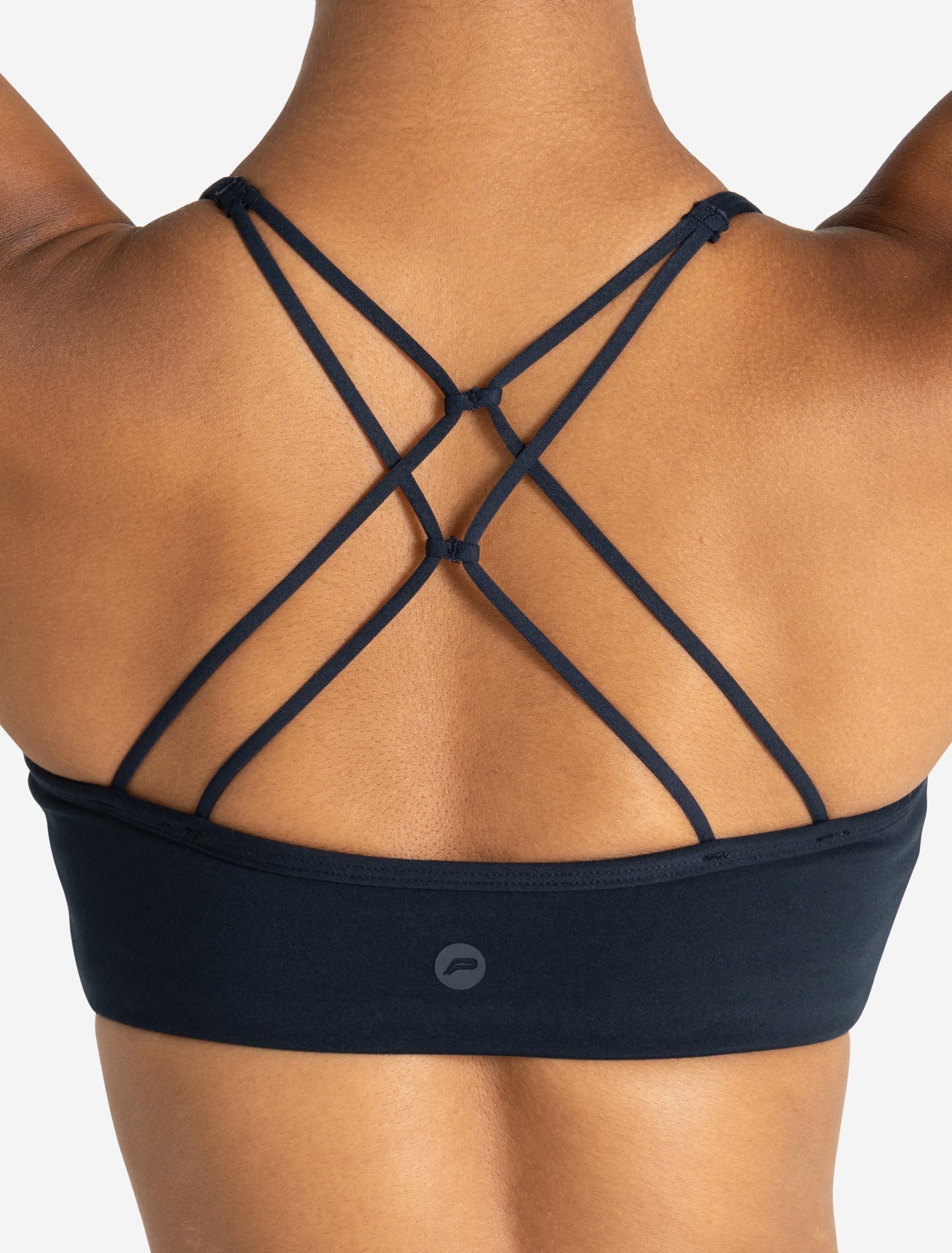 Allure Cross Back Sports Bra - Dark Navy - Image 6