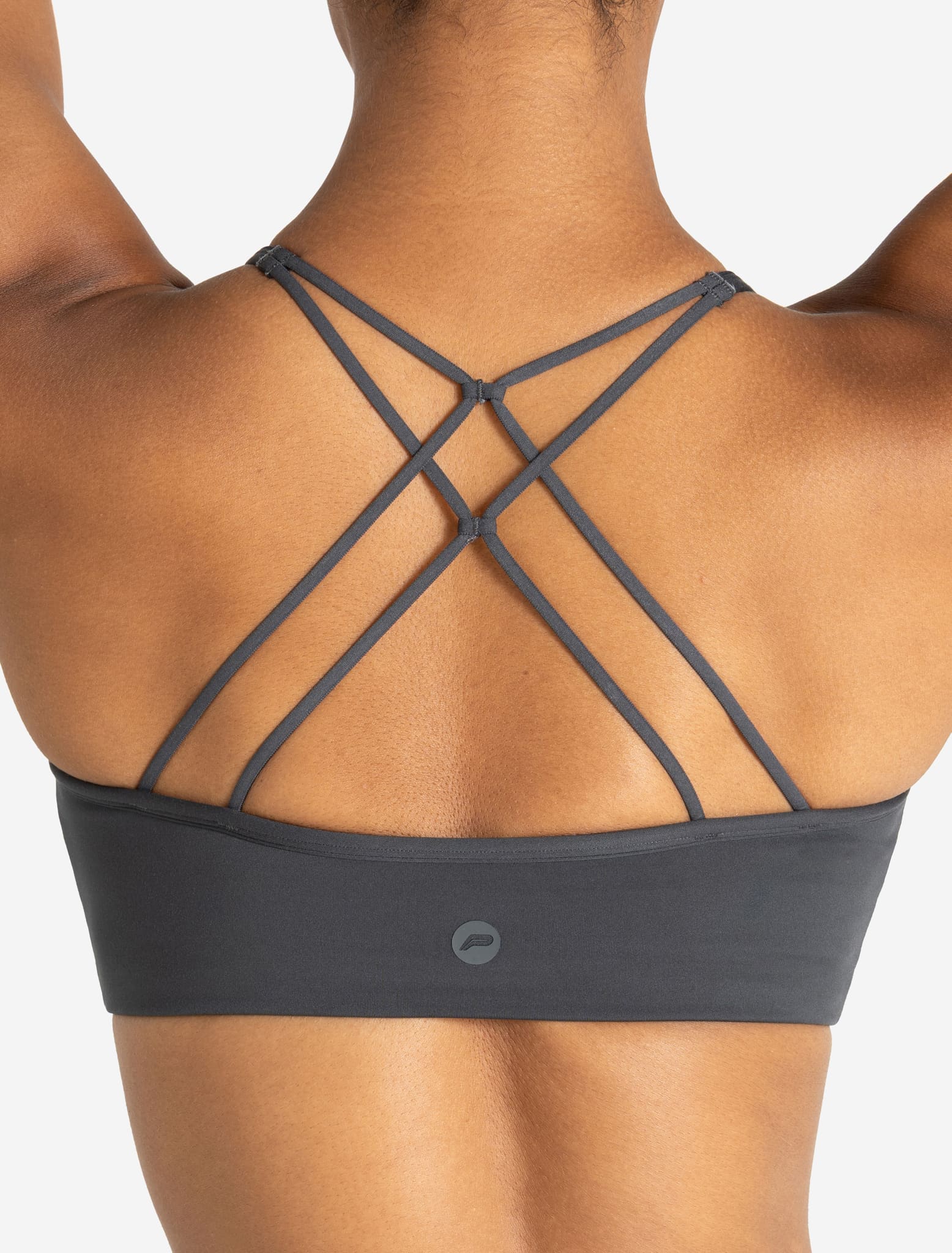 Allure Cross Back Sports Bra - Storm Grey - Image 6