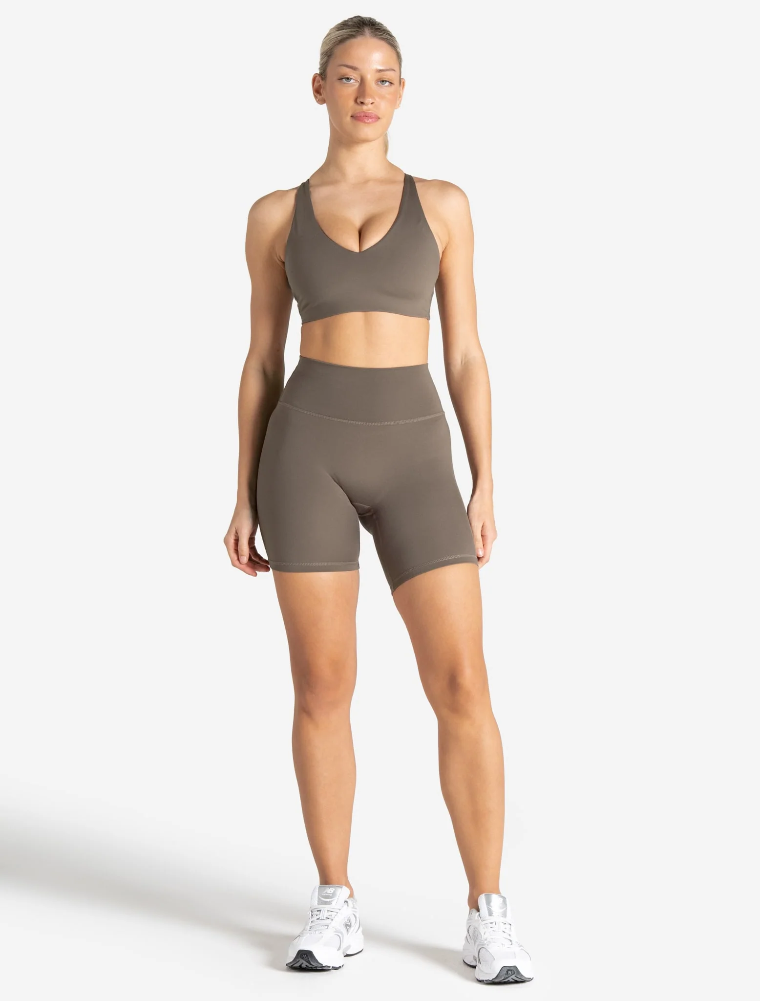 Allure Cycling Shorts - Taupe - Image 2