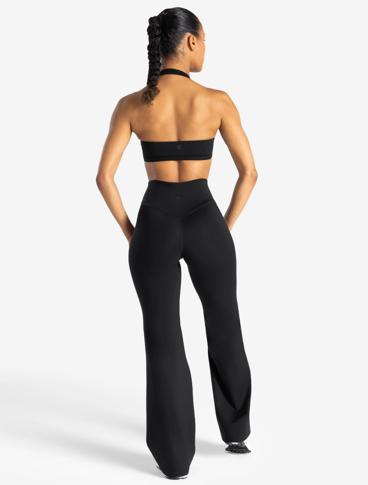 Allure Flared Leggings - Black - Image 7