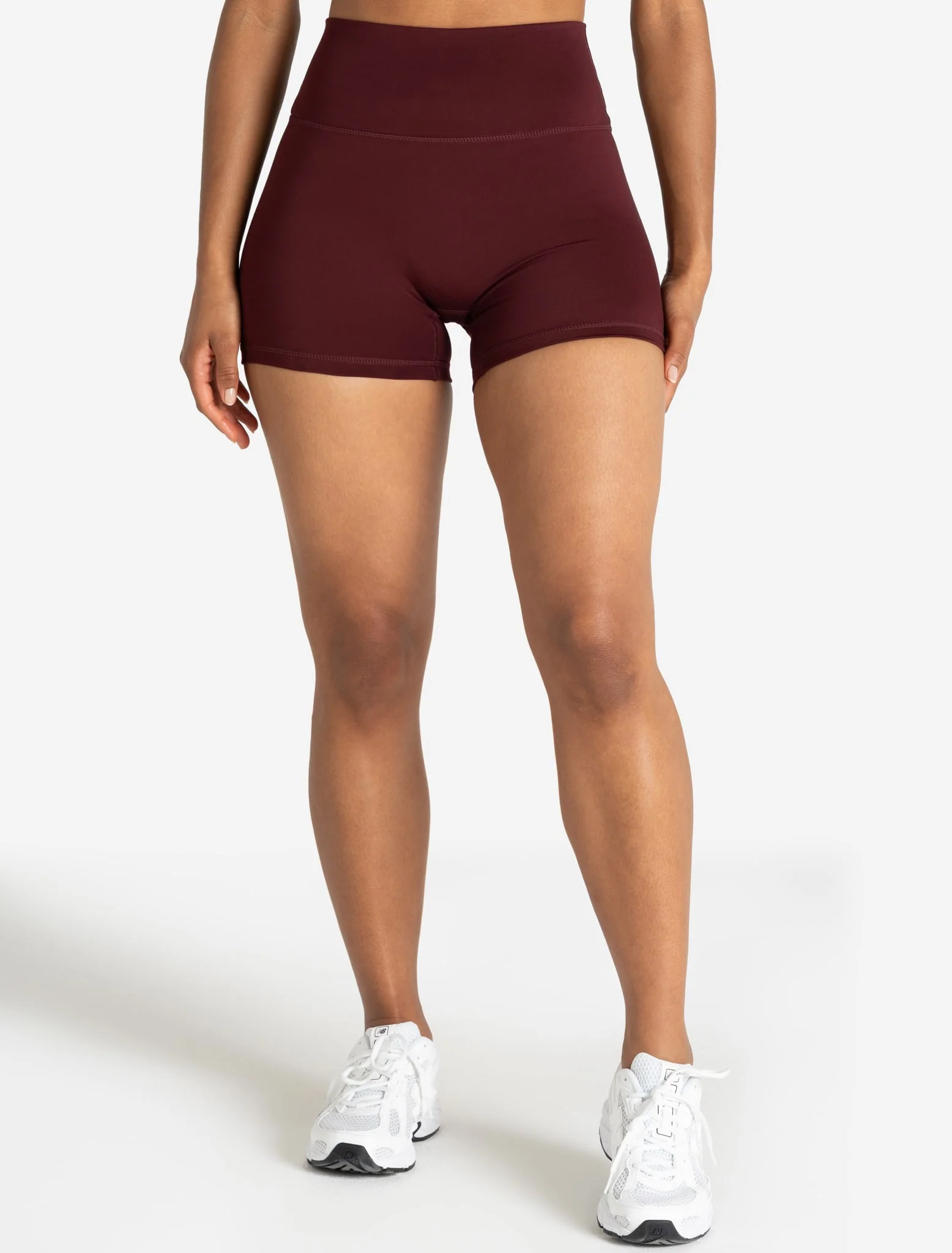 Allure Short Length Shorts - Dark Burgundy - Image 2