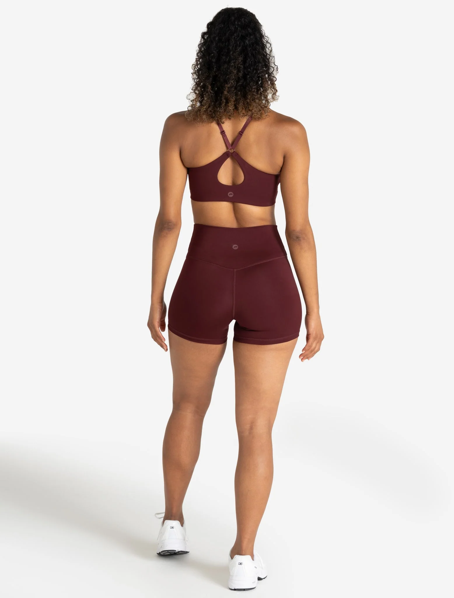 Allure Short Length Shorts - Dark Burgundy - Image 5