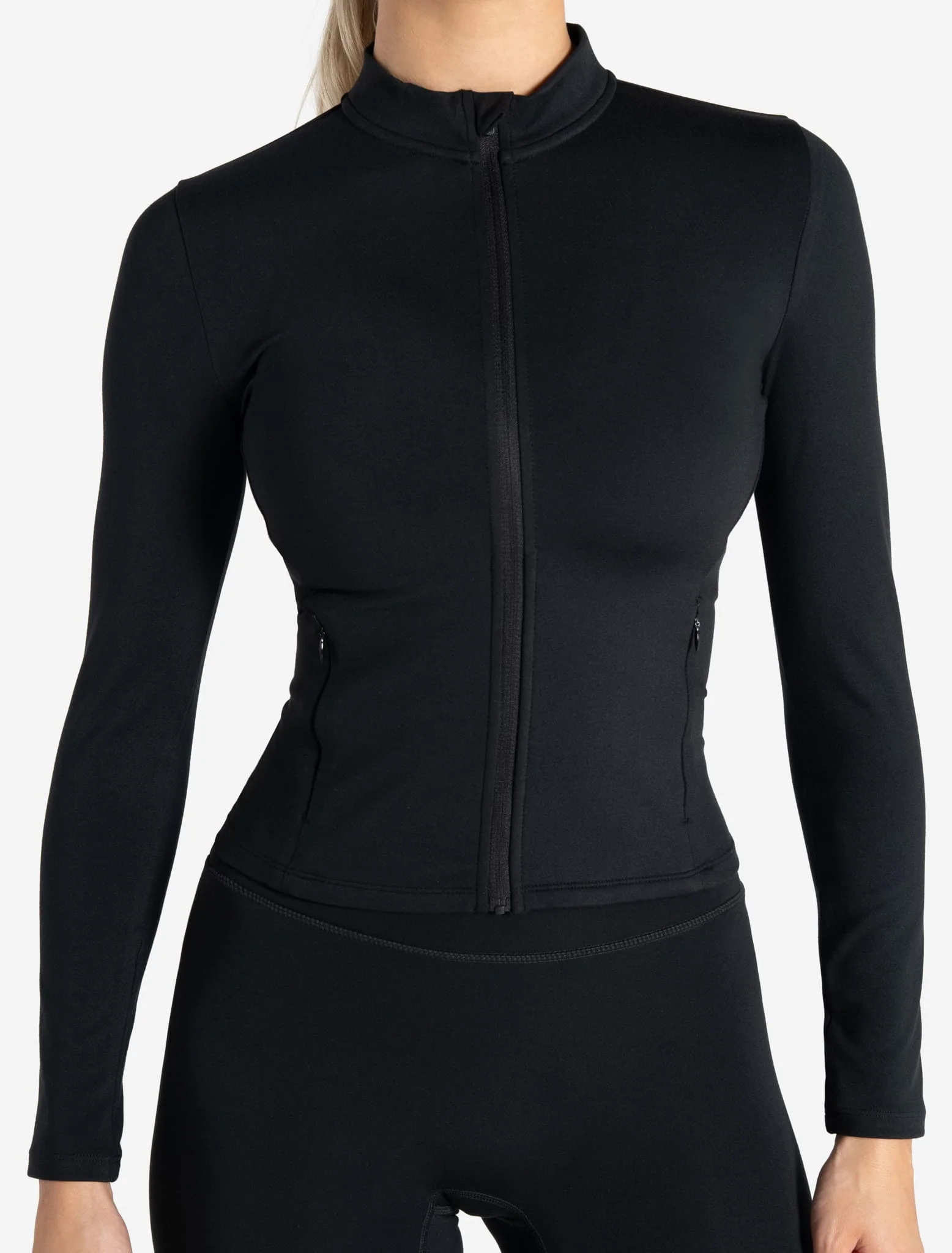 Allure Zip Jacket - Black - Image 4