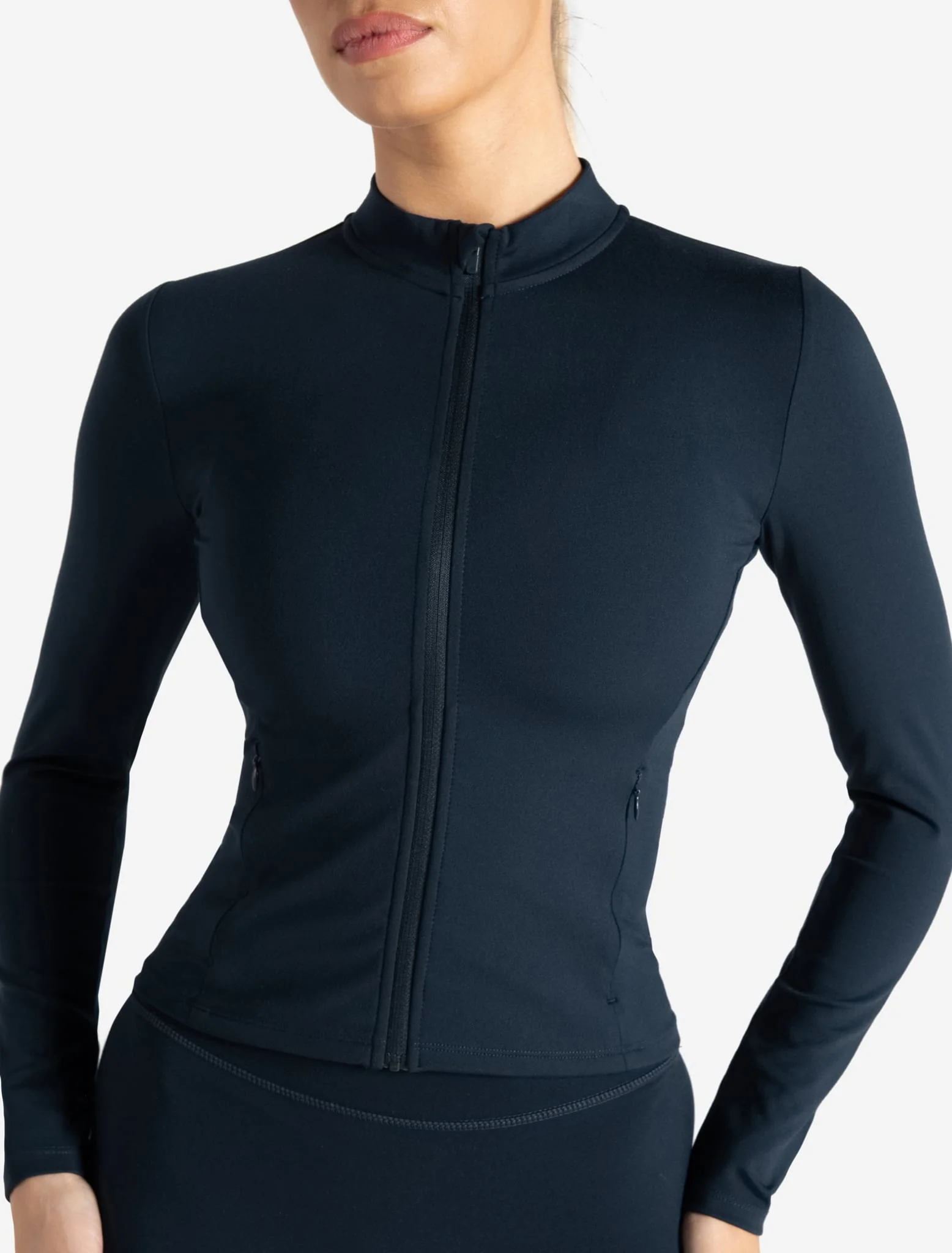 Allure Zip Jacket - Dark Navy - Image 2