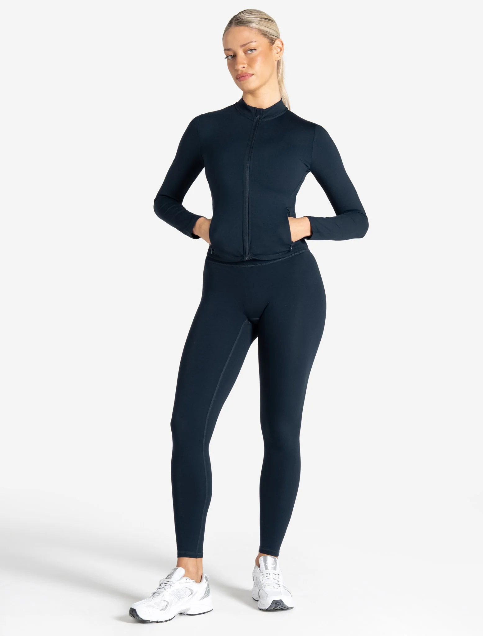 Allure Zip Jacket - Dark Navy - Image 5