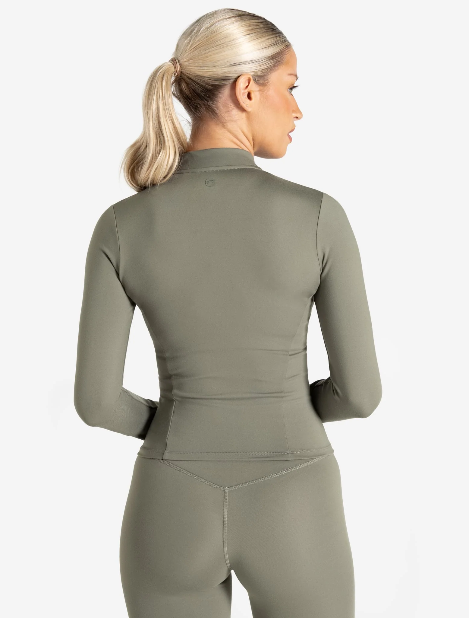 Allure Zip Jacket - Dusky Sage - Image 2