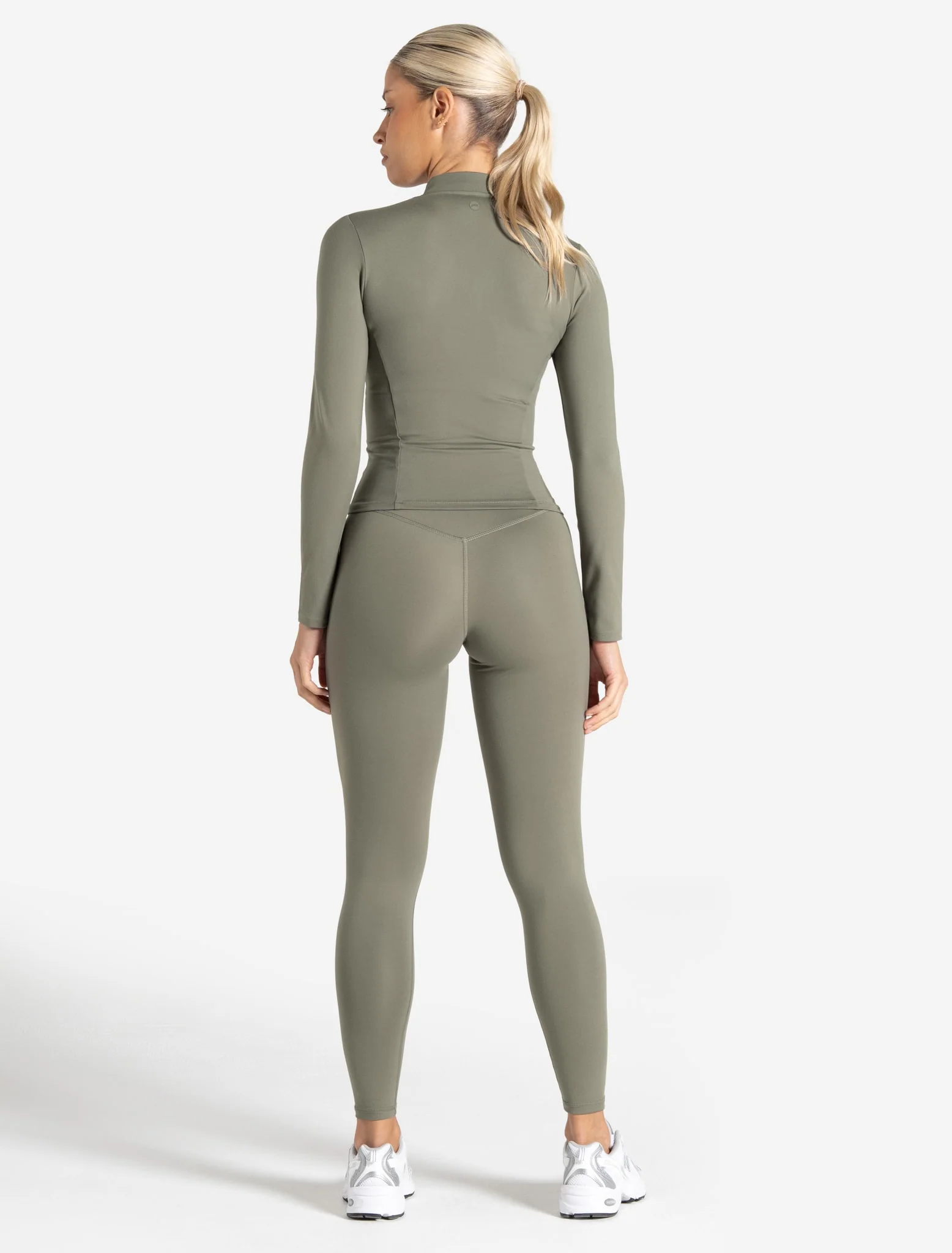 Allure Zip Jacket - Dusky Sage - Image 6