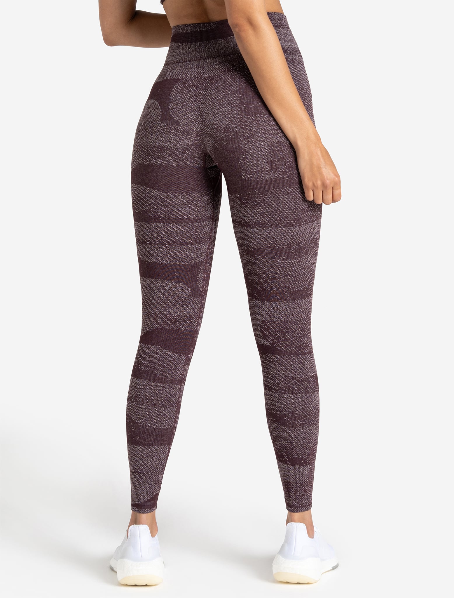 Boost Seamless Leggings - Cherry - Image 3