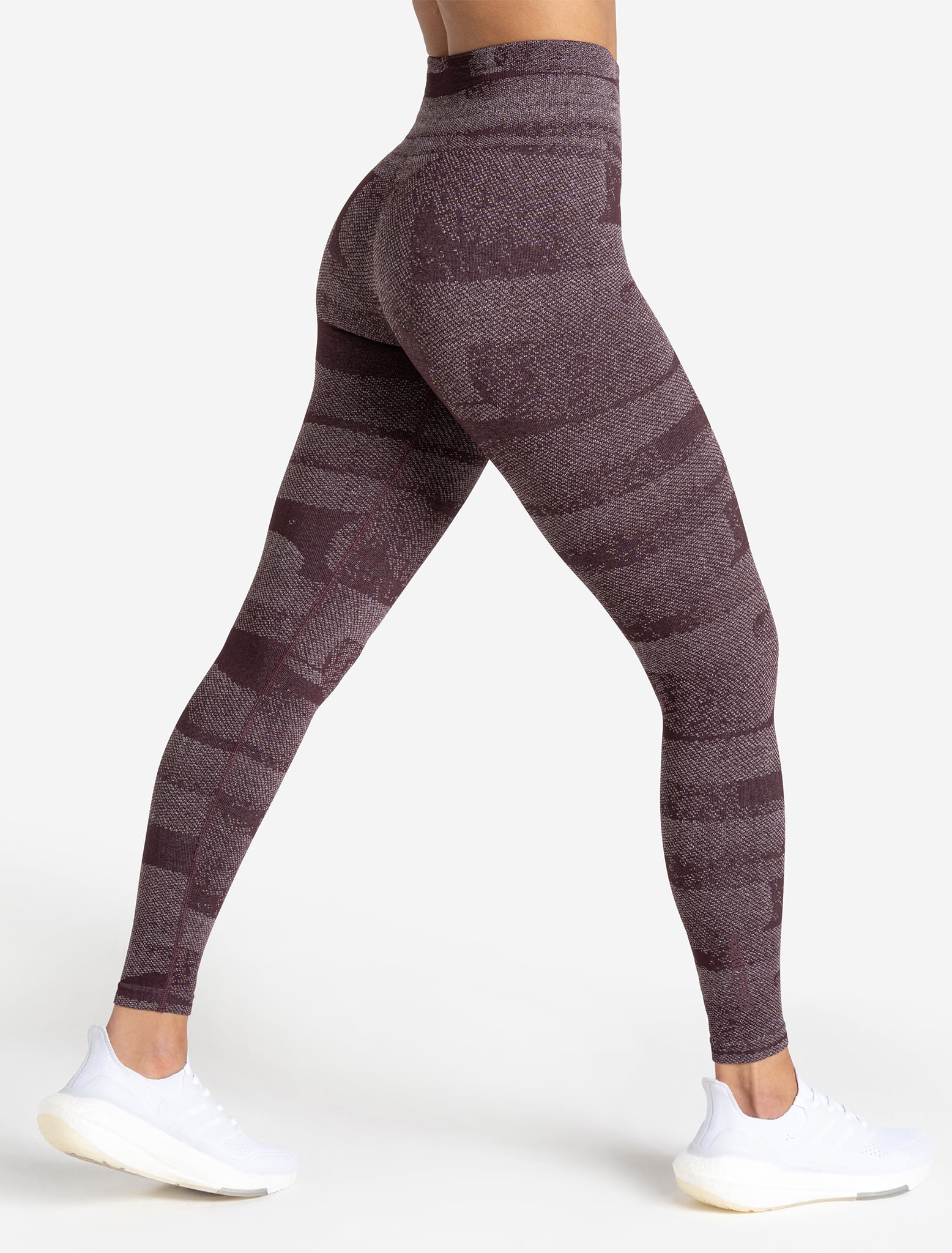 Boost Seamless Leggings - Cherry - Image 4