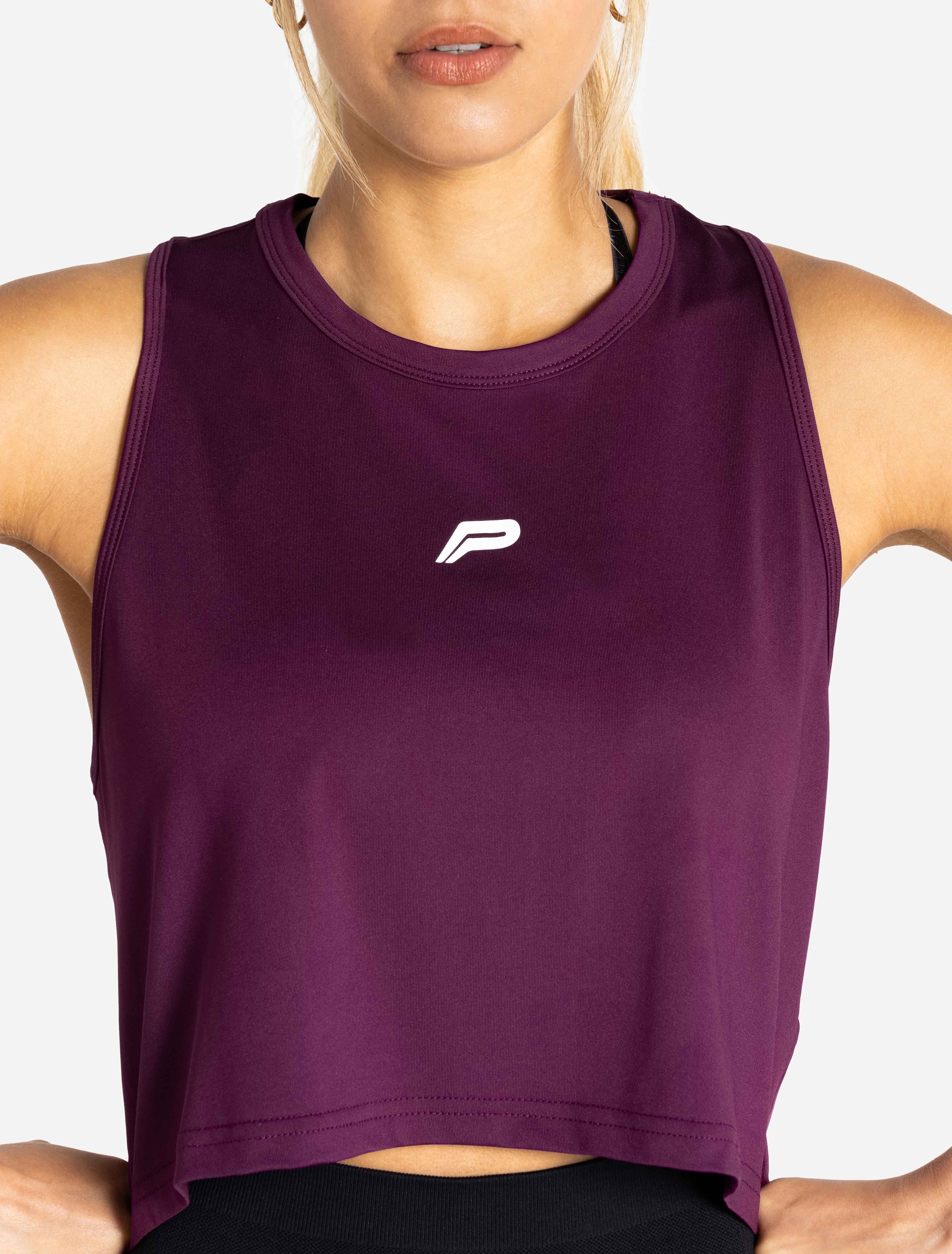 BreathEasy Crop Vest - Purple - Image 4