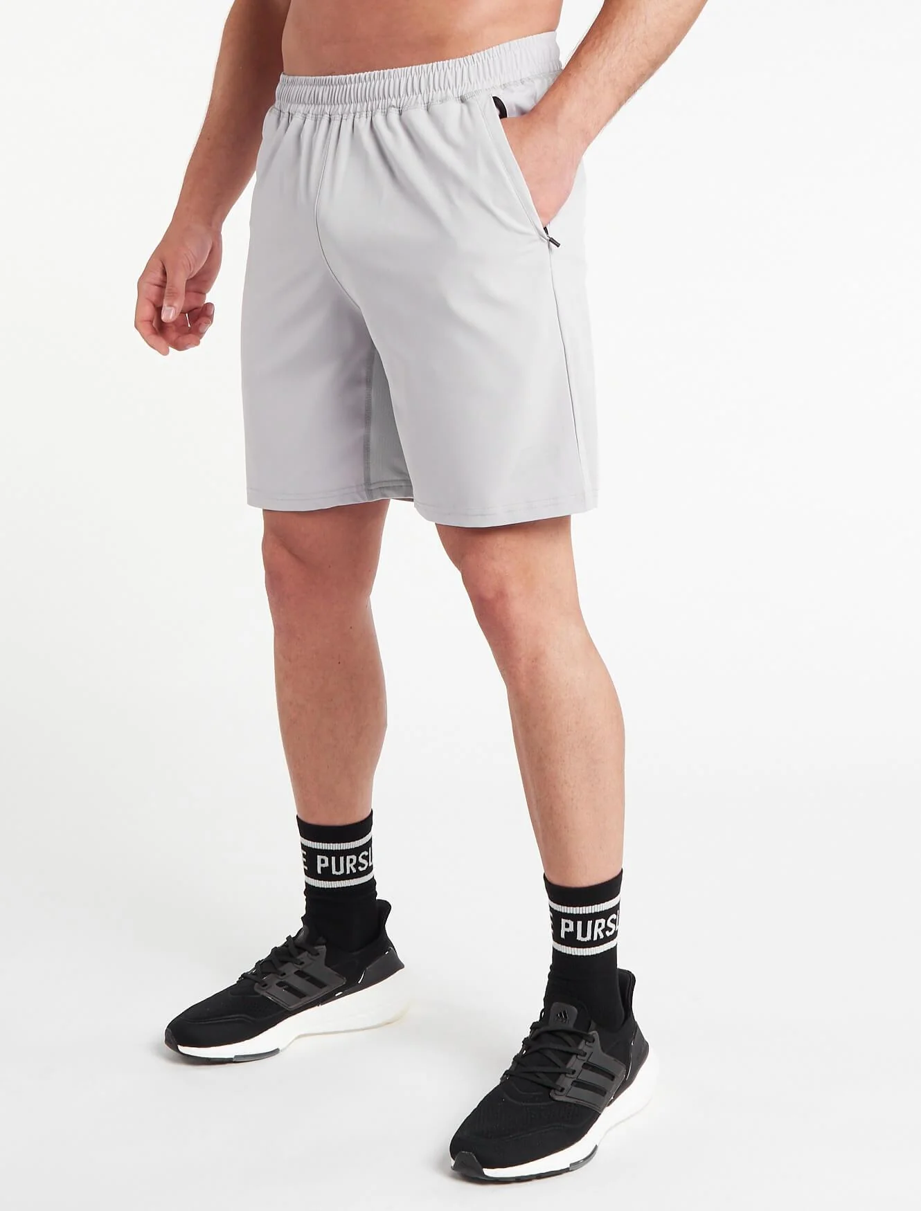 BreathEasy Training Shorts - Grey - Image 6