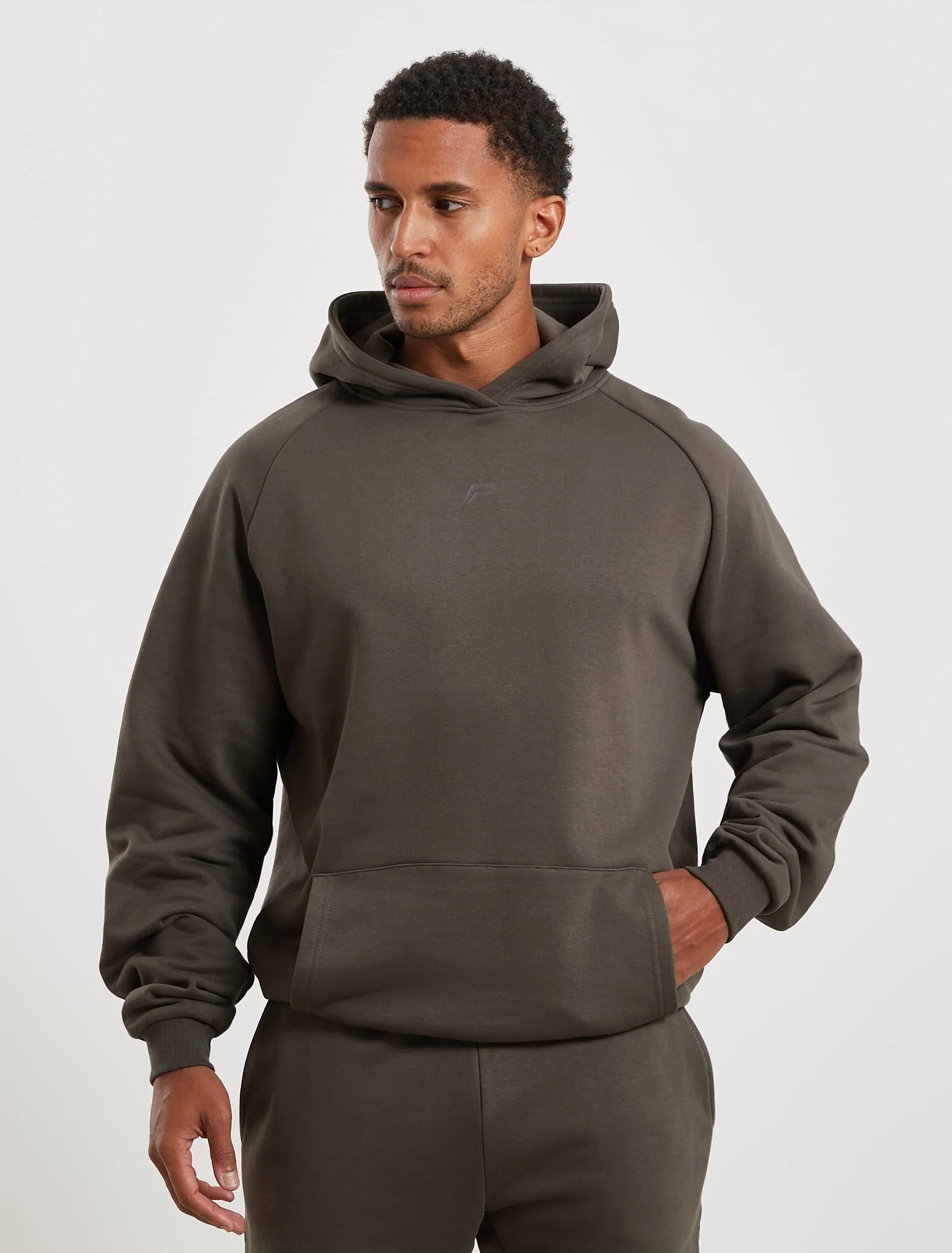 Classic Fleece Hoodie - Camo Grey