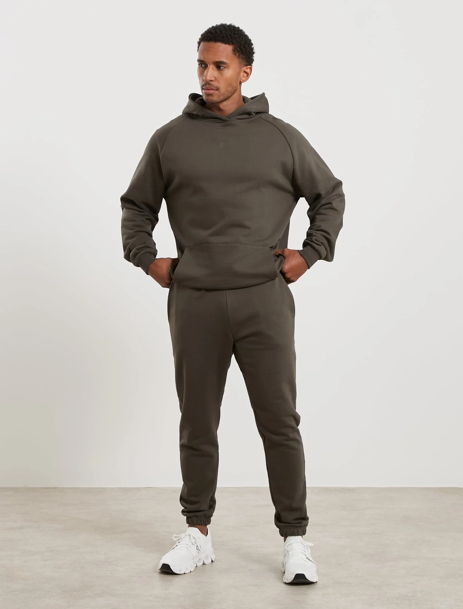 Classic Fleece Hoodie - Camo Grey - Image 5