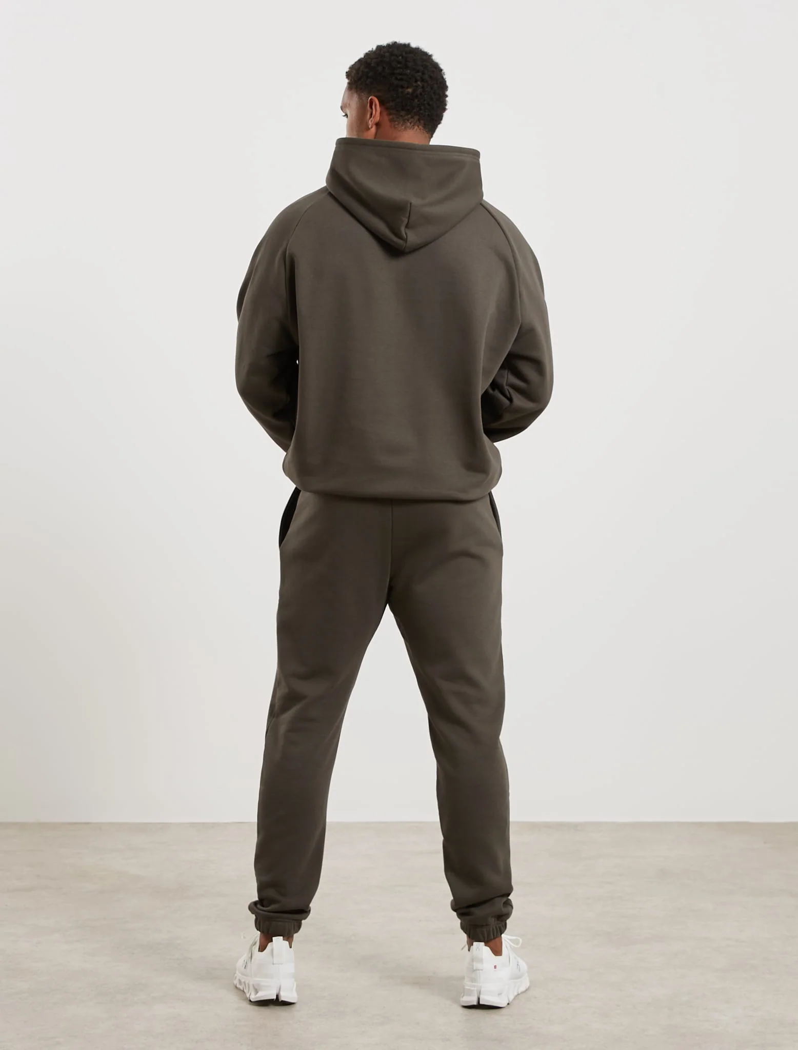 Classic Fleece Hoodie - Camo Grey - Image 6