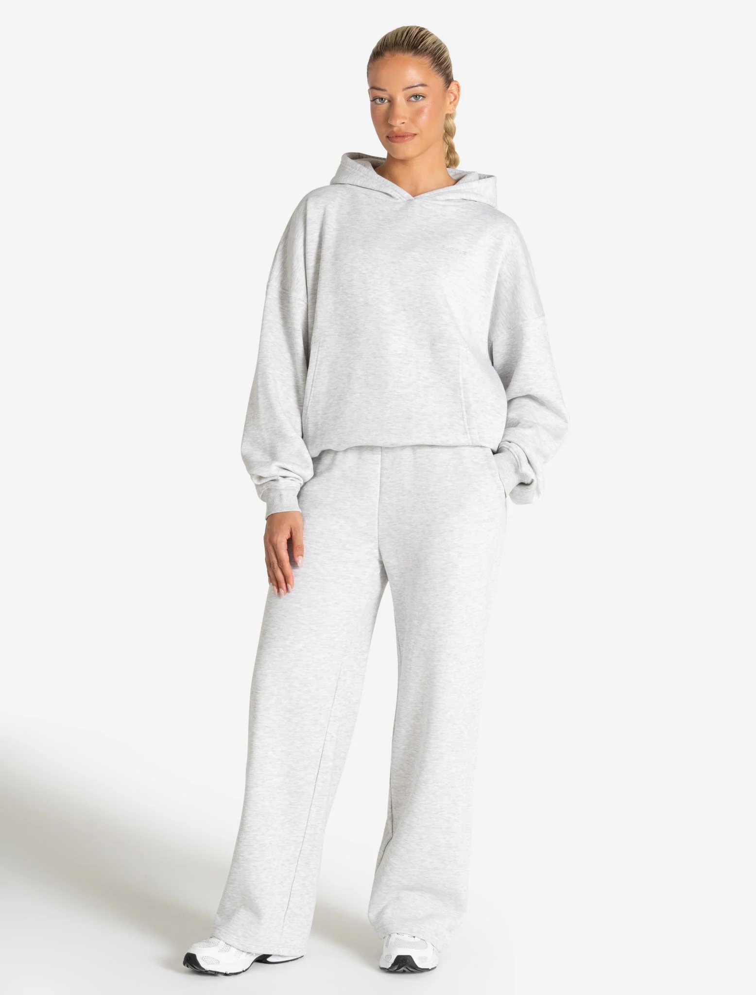 Core Hoodie - Grey Marl - Image 6