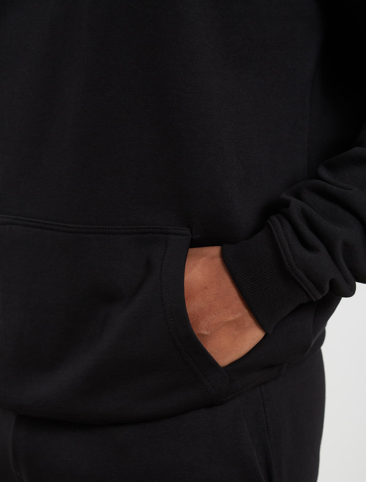 Core Loopback Hoodie - Black - Image 4