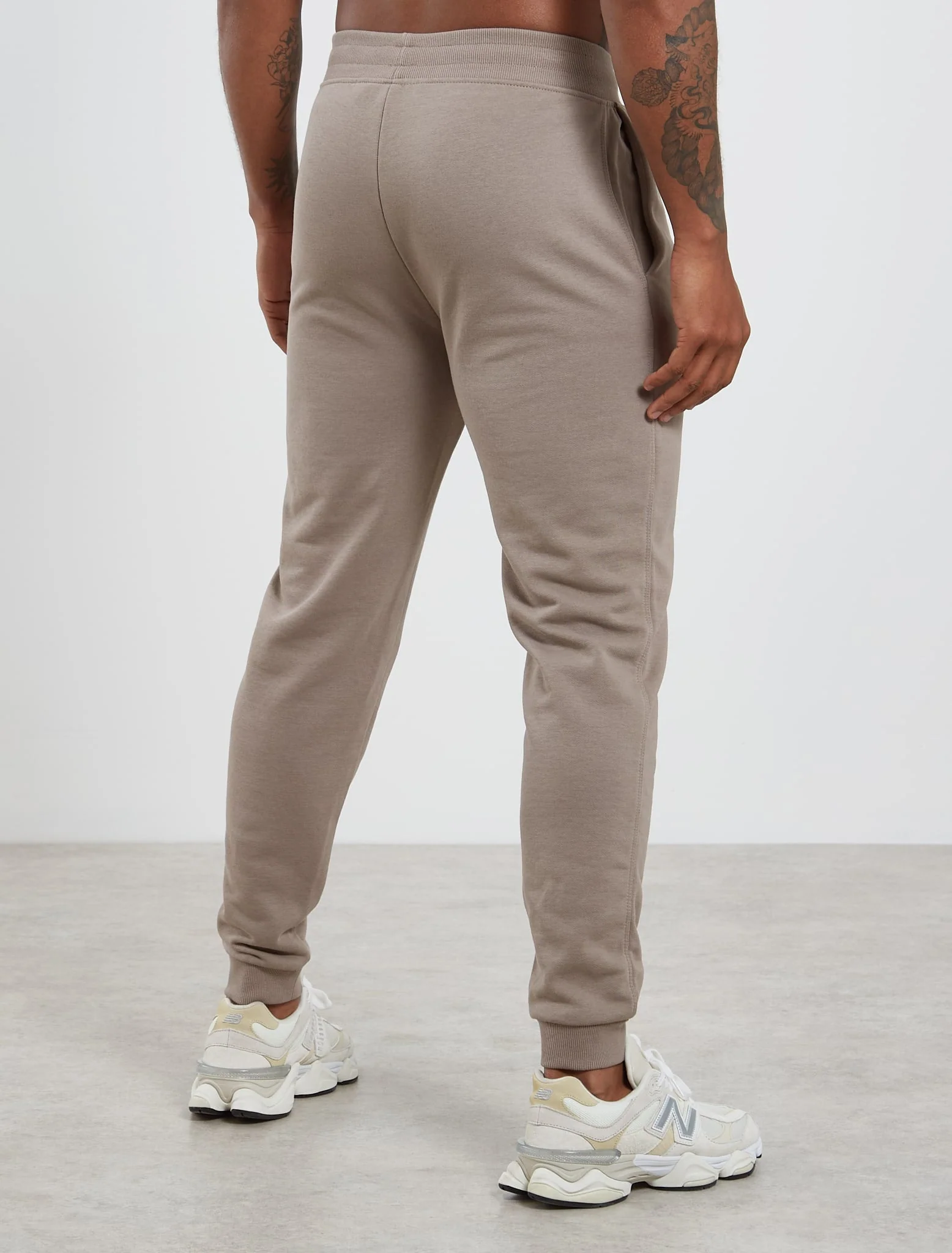 Core Loopback Joggers - Taupe - Image 3