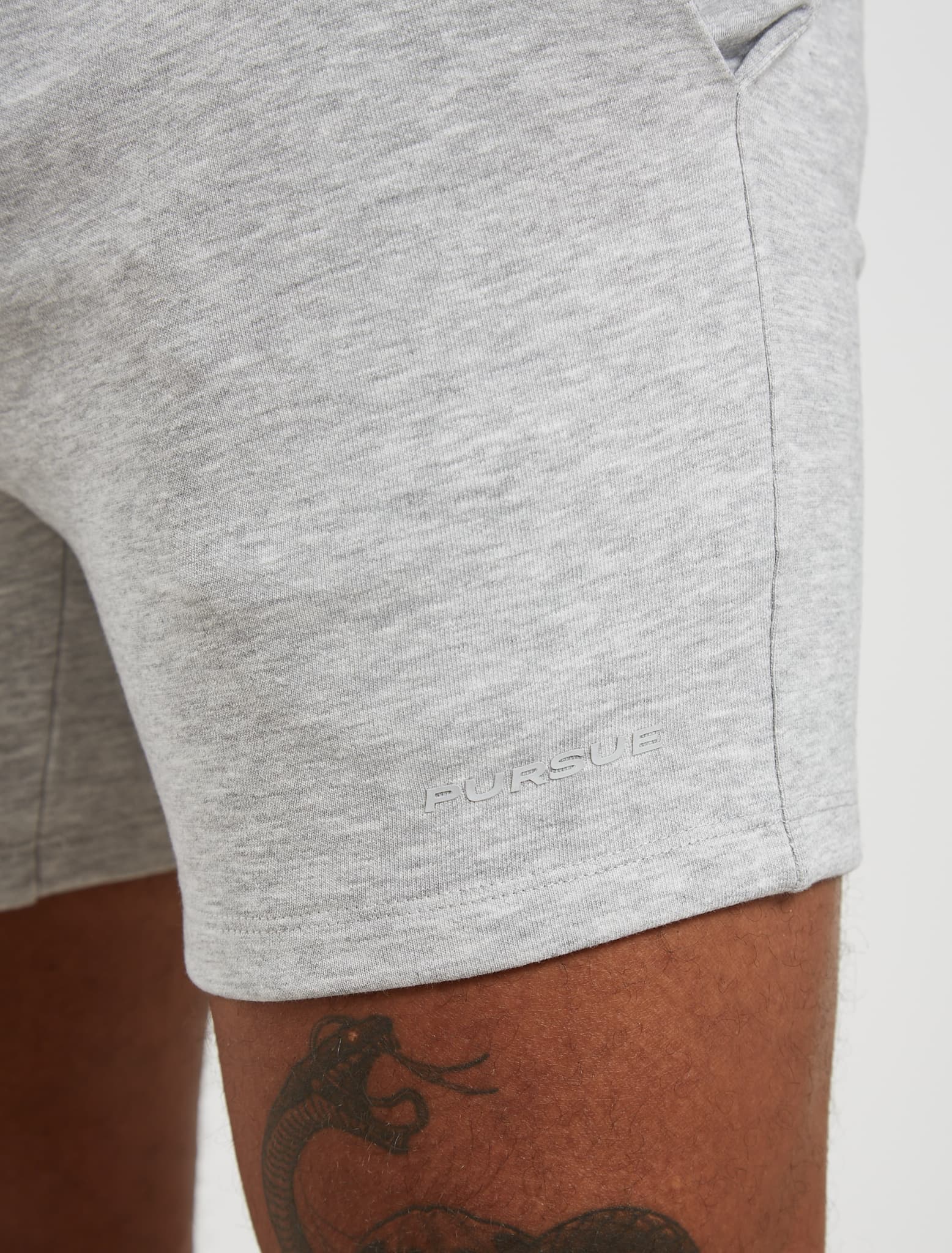 Core Loopback Shorts - Grey Marl - Image 4
