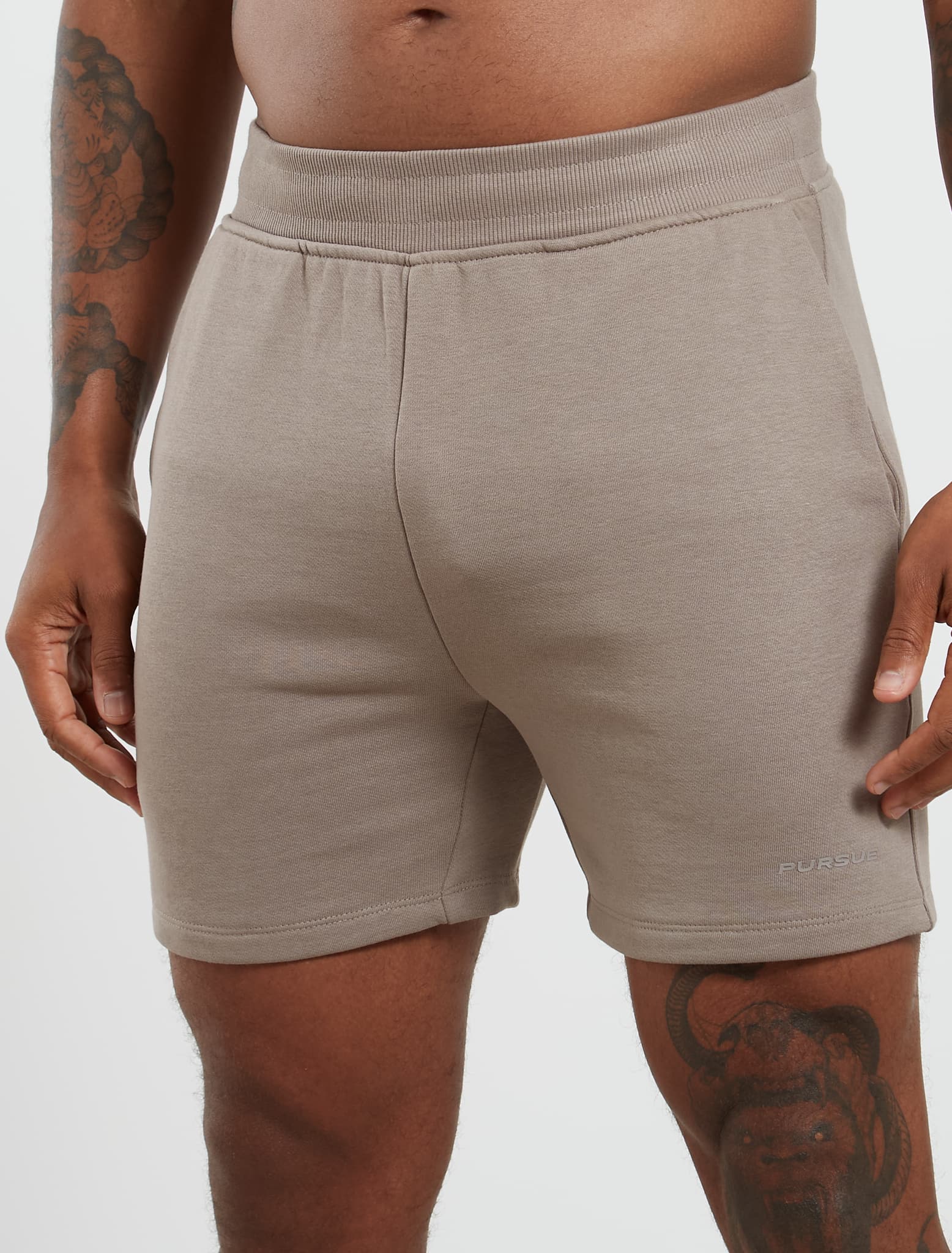Core Loopback Shorts - Taupe - Image 3