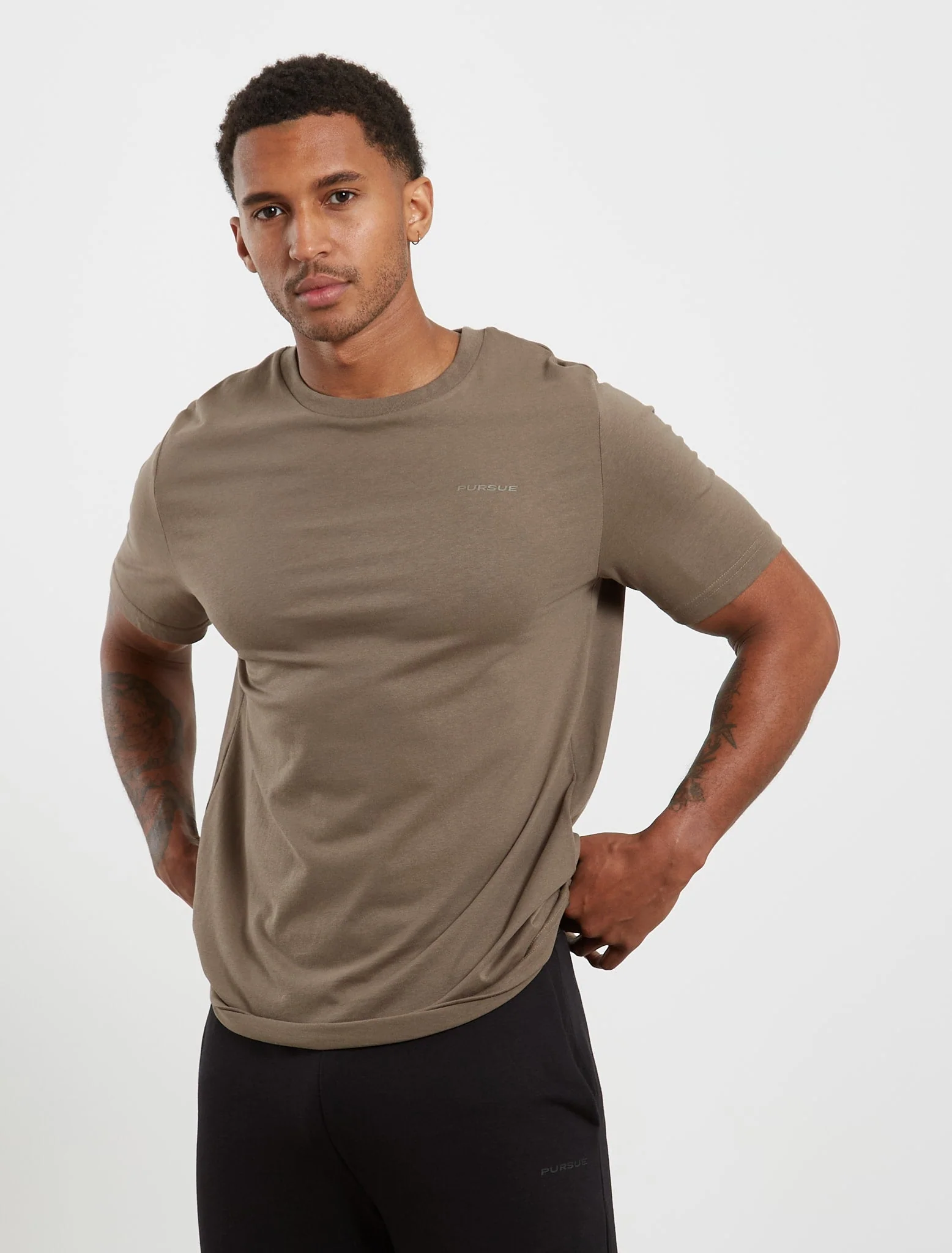 Core Relaxed Fit T-Shirt - Olive - Image 3