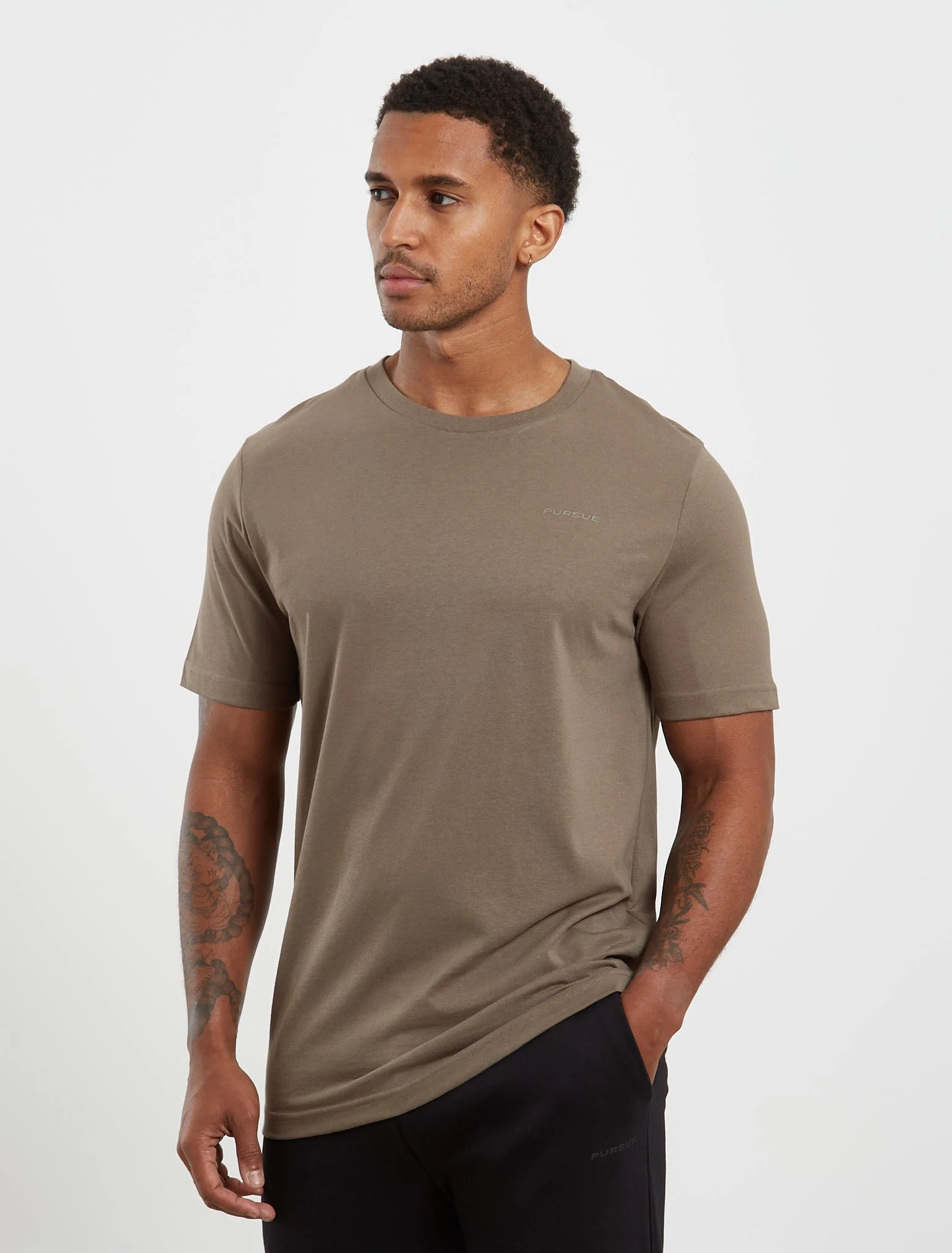 Core Relaxed Fit T-Shirt - Olive - Image 5