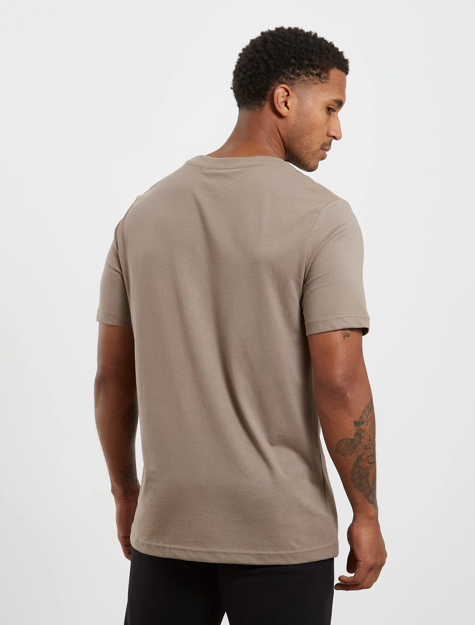 Core Relaxed Fit T-Shirt - Taupe - Image 2