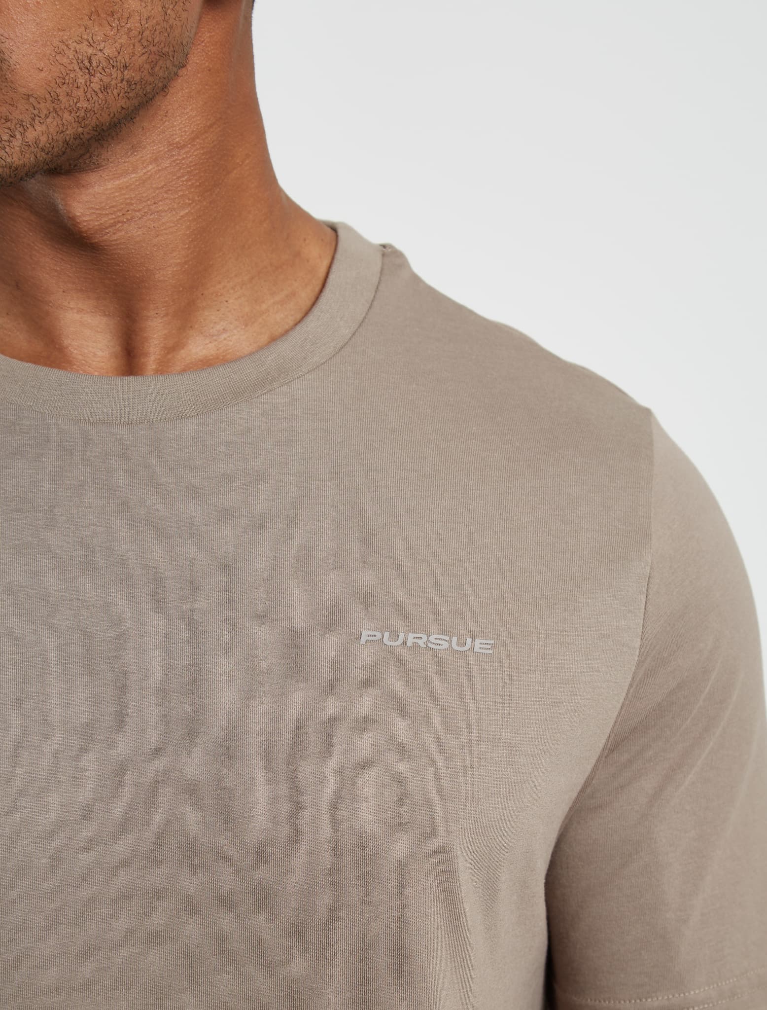 Core Relaxed Fit T-Shirt - Taupe - Image 4