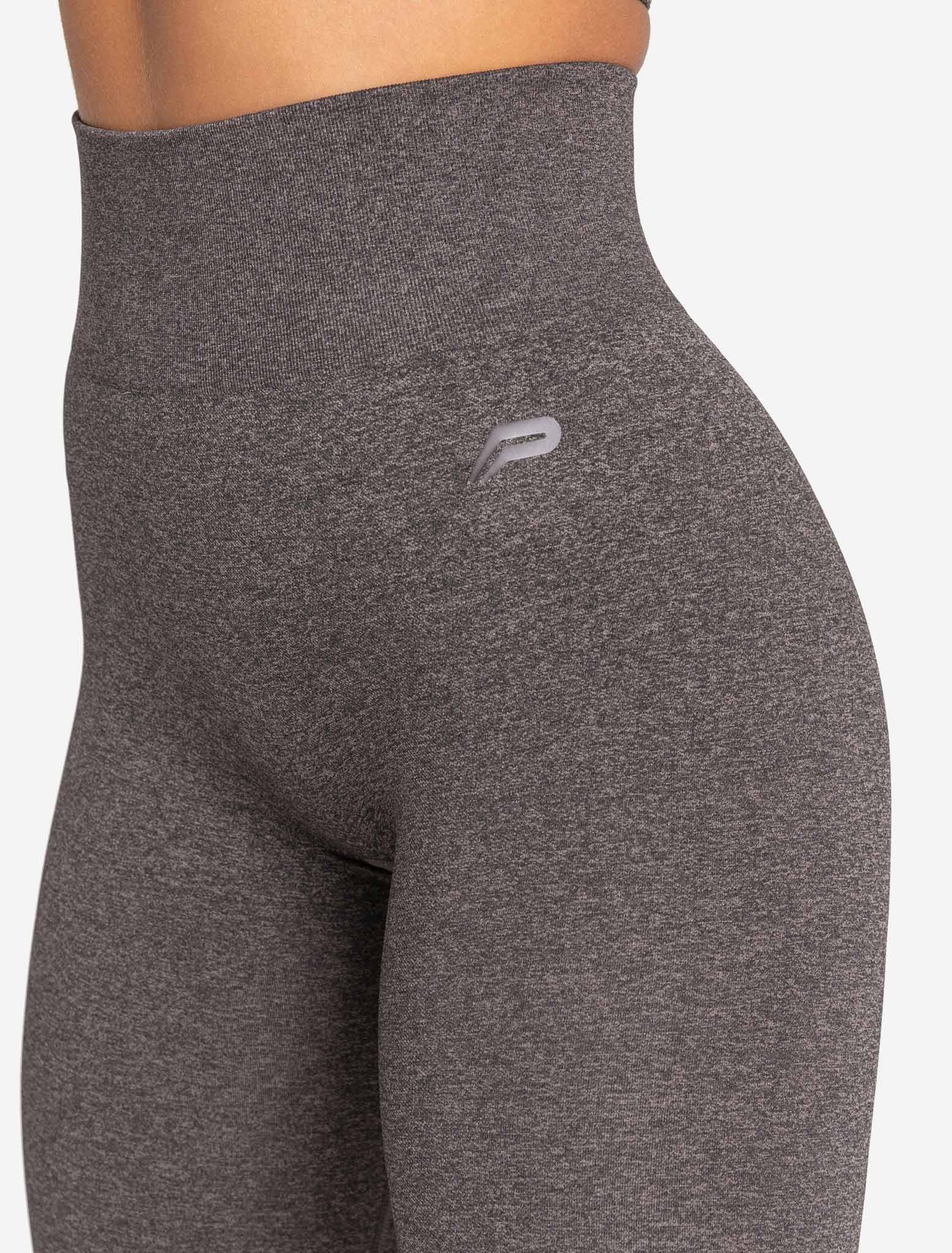 Core Seamless Leggings - Brown Marl - Image 3