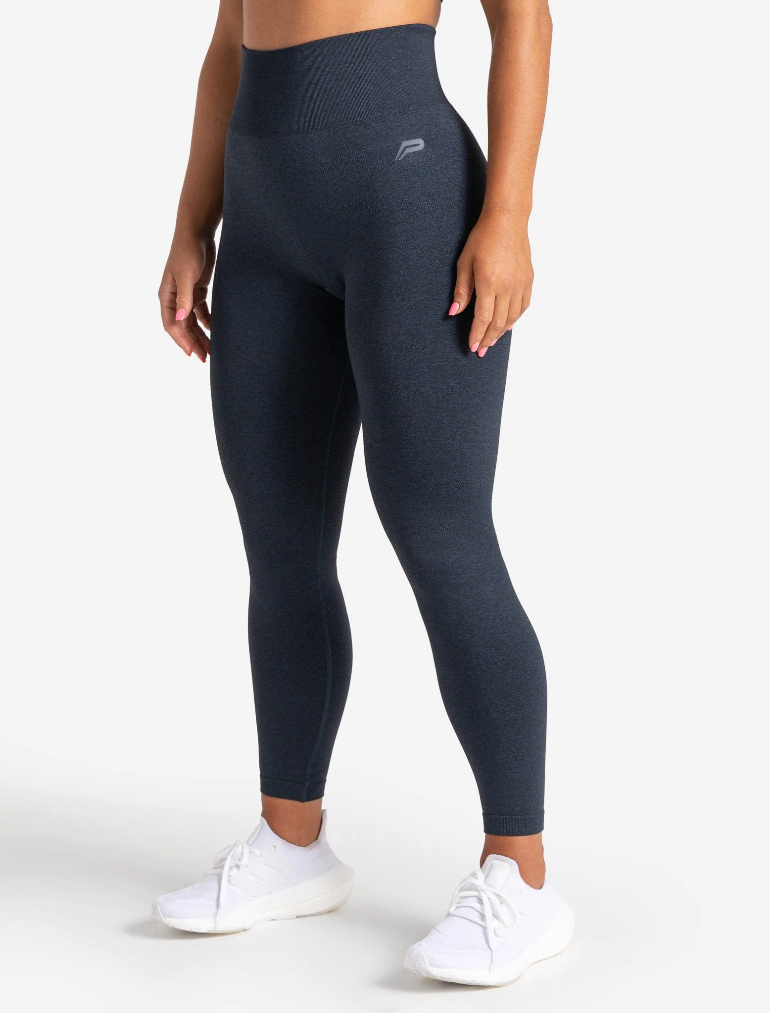 Core Seamless Leggings - Navy Marl - Image 6