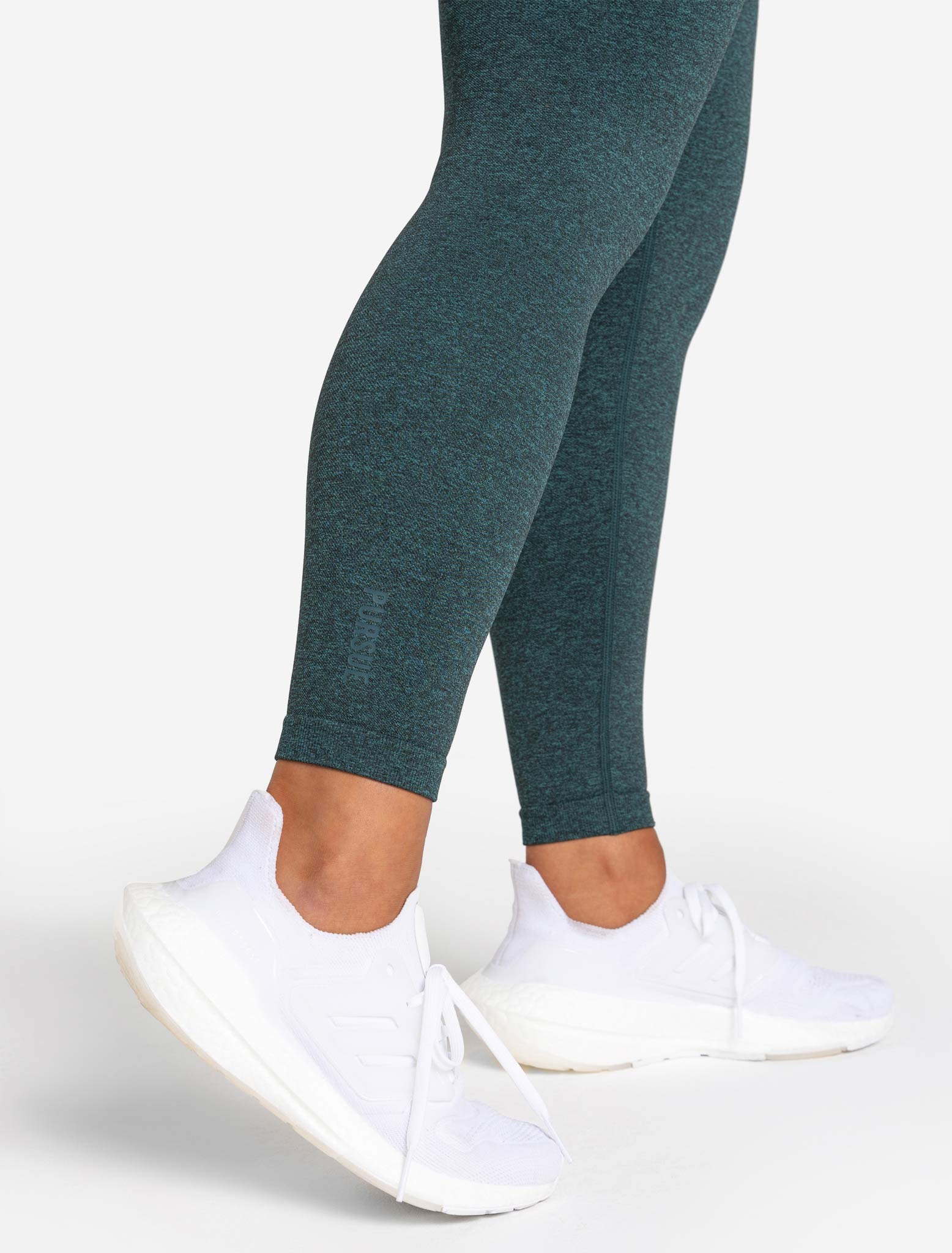 Core Seamless Leggings - Teal Marl - Image 7
