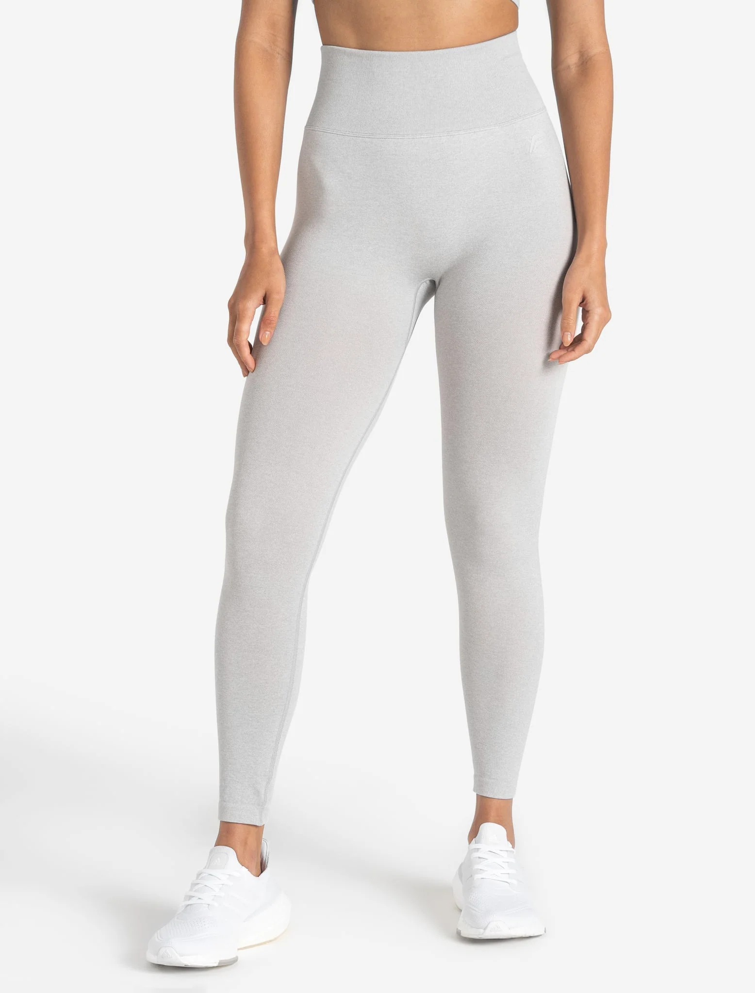 Core Seamless Pocket Leggings - Grey Marl - Image 2