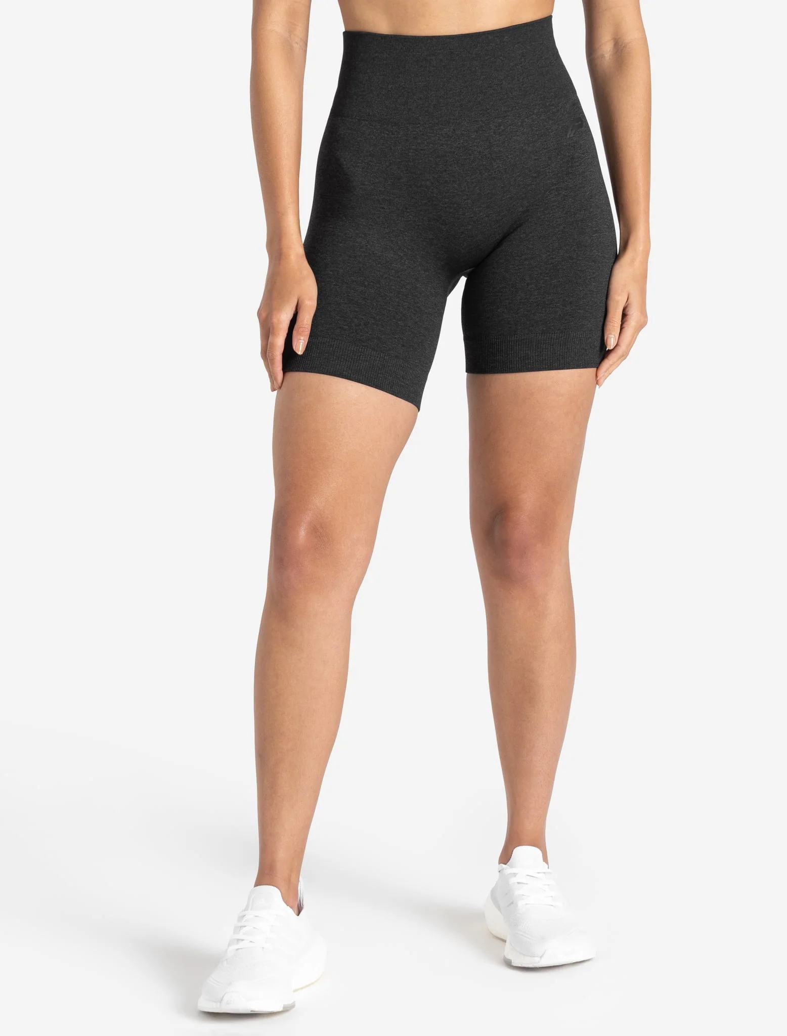 Core Seamless Shorts - Black Marl - Image 2