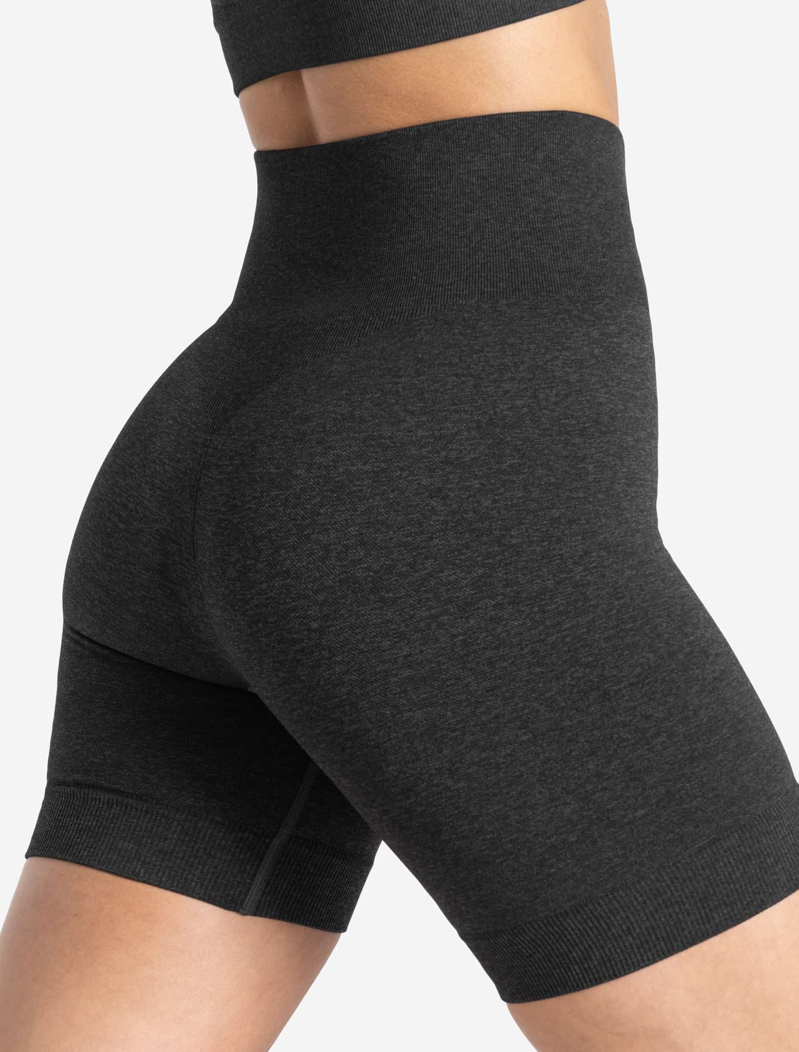 Core Seamless Shorts - Black Marl - Image 8
