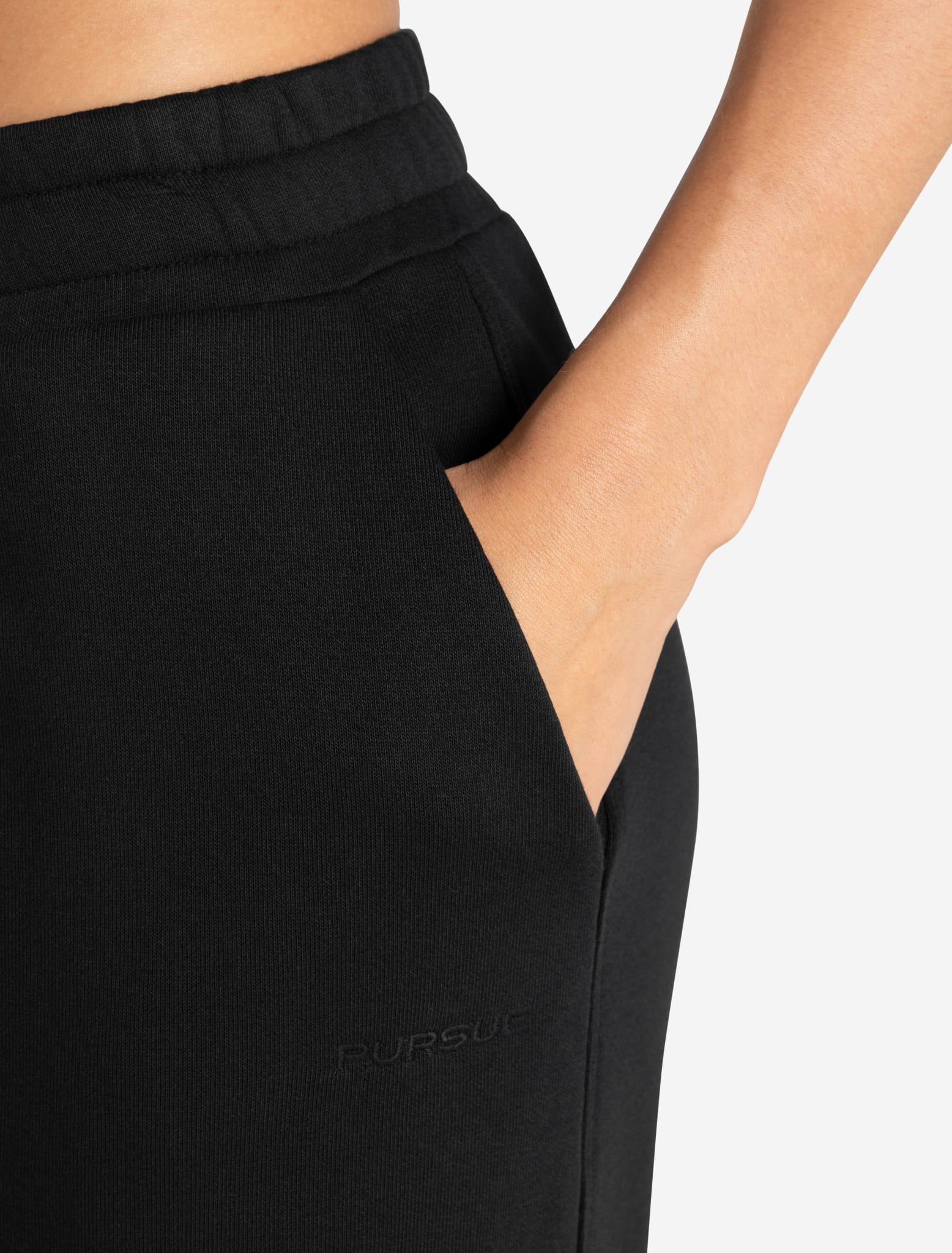 Core Straight Leg Joggers - Black - Image 4