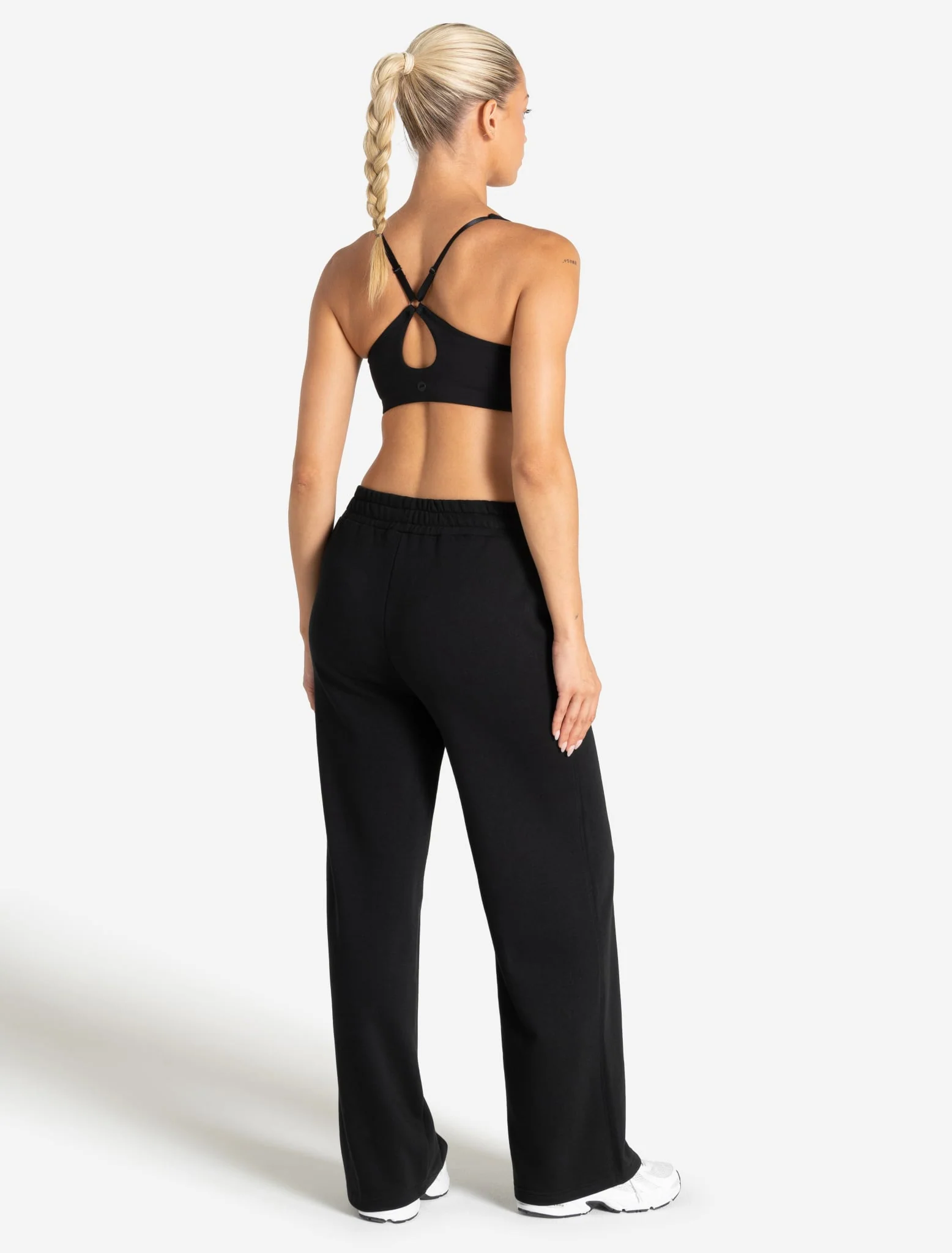Core Straight Leg Joggers - Black - Image 6