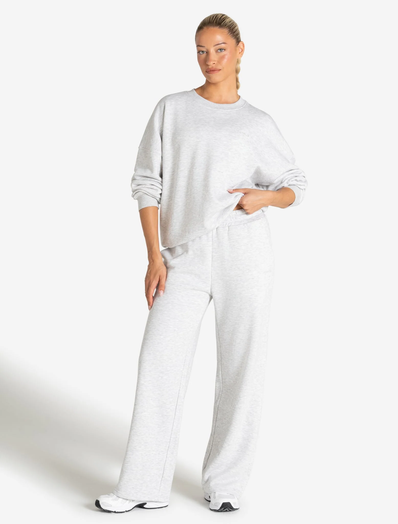 Core Sweater - Grey Marl - Image 4