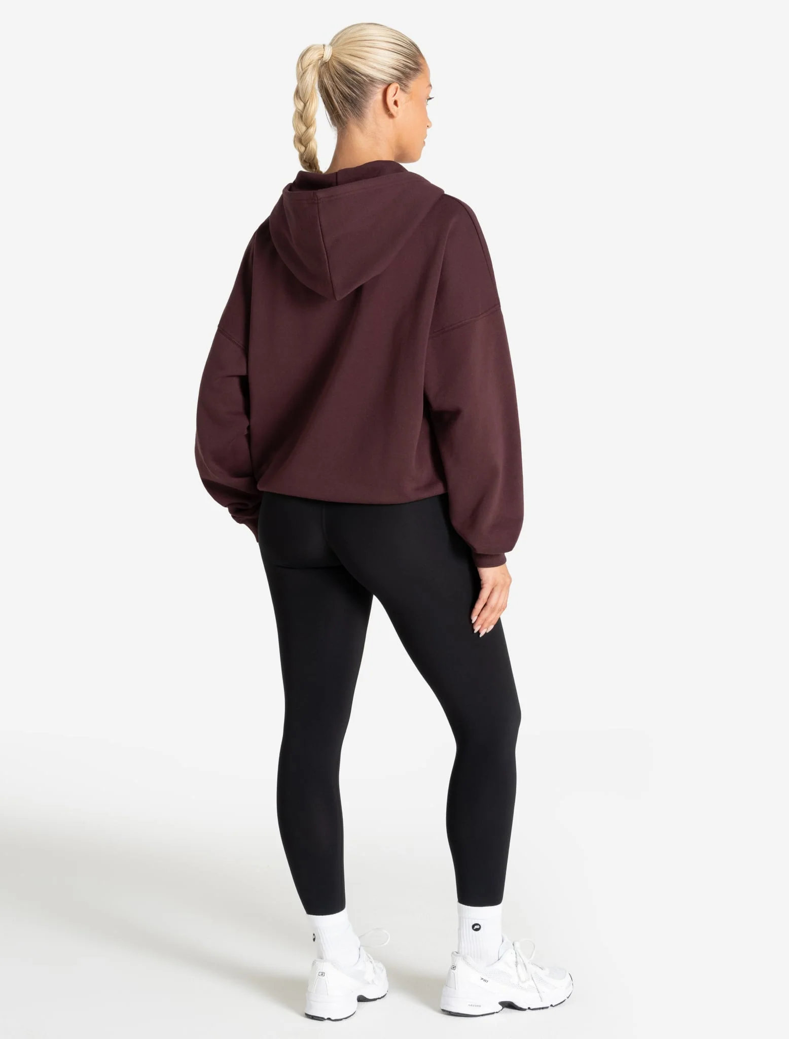 Core Zip Hoodie - Cherry - Image 4